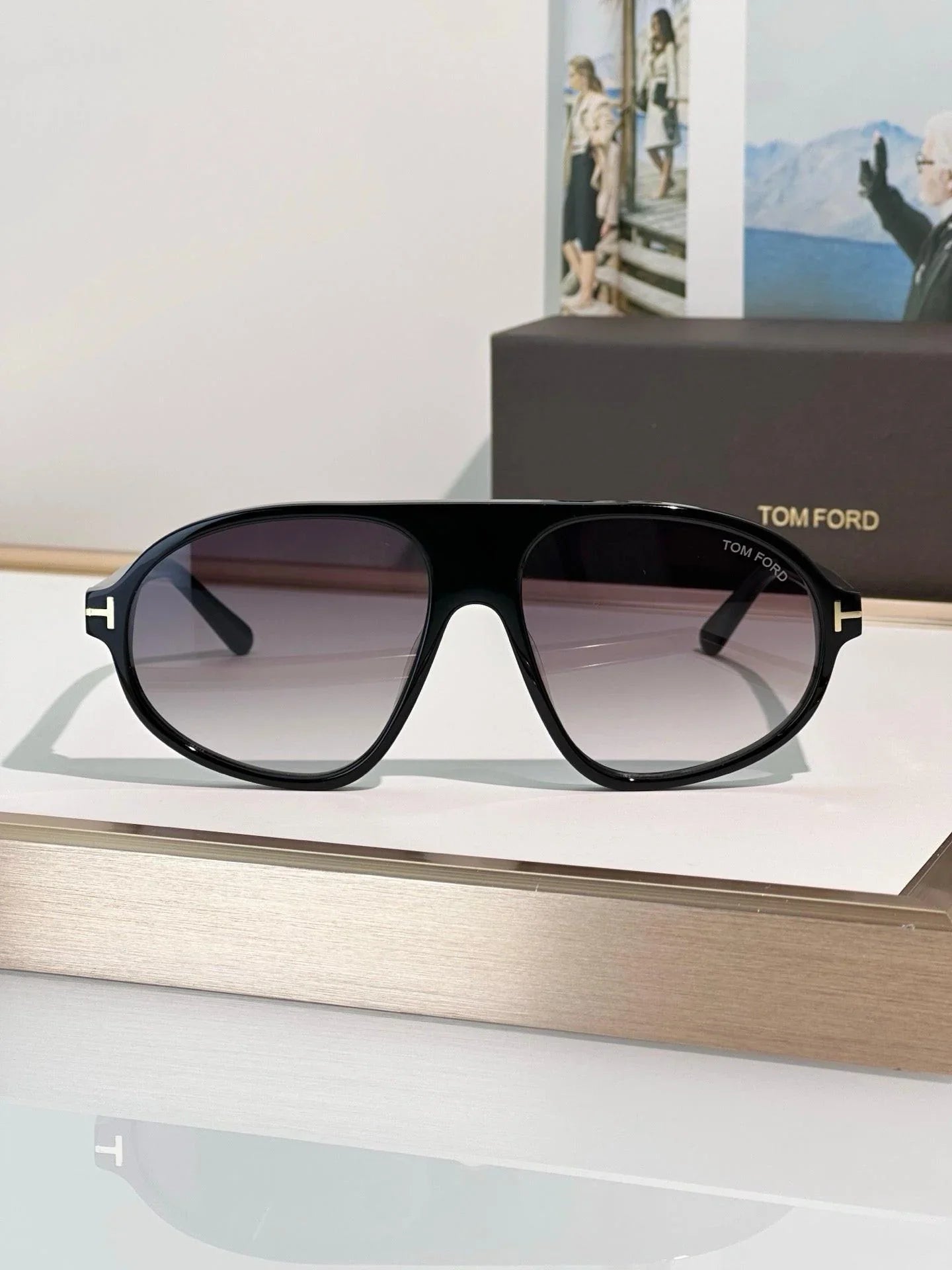 TOM FORD EROL TF1178 01A Sunglasses 🔱