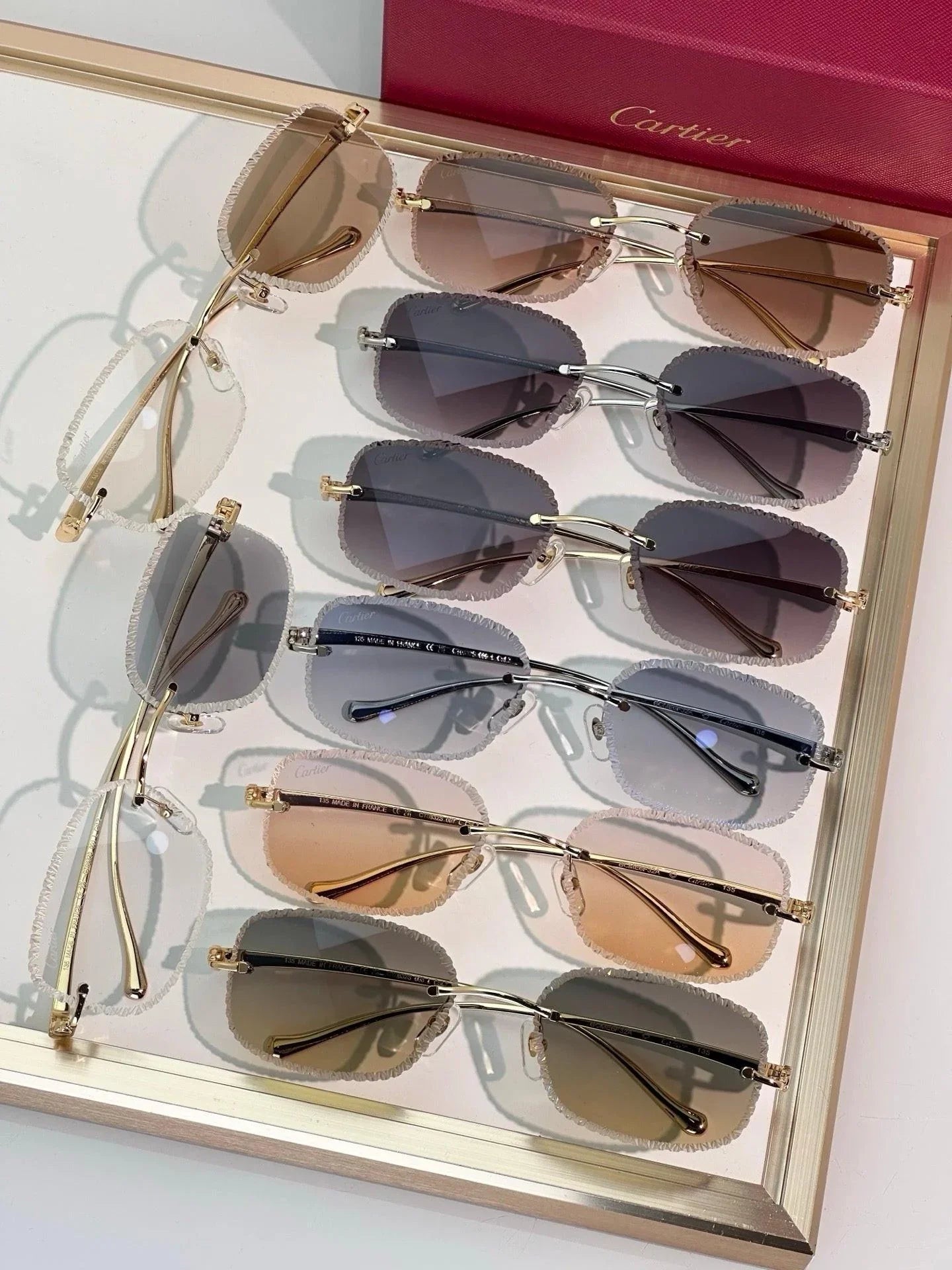 Cartier CLASSIC C DE Motif Photochromic - Panthere CT0832 Sunglasses 🐆