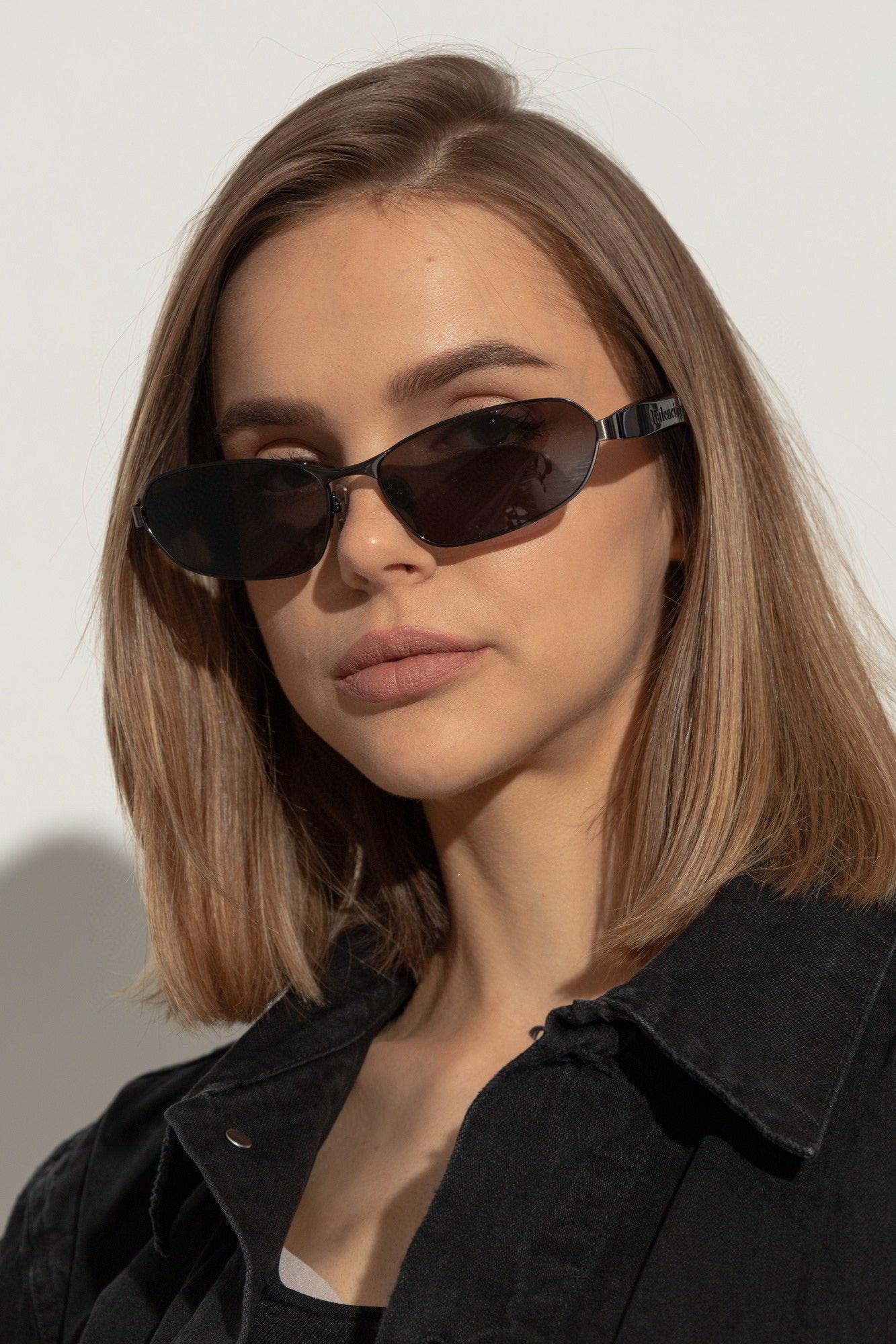 BALENCIAGA BB0355S - André Unisex Sunglasses 🖤