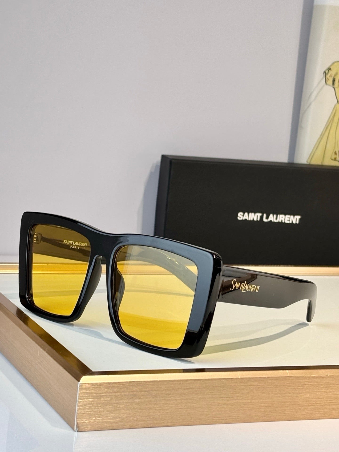 YSL Saint Laurent Sun SL 900 HOWL 001 Sunglasses ✨