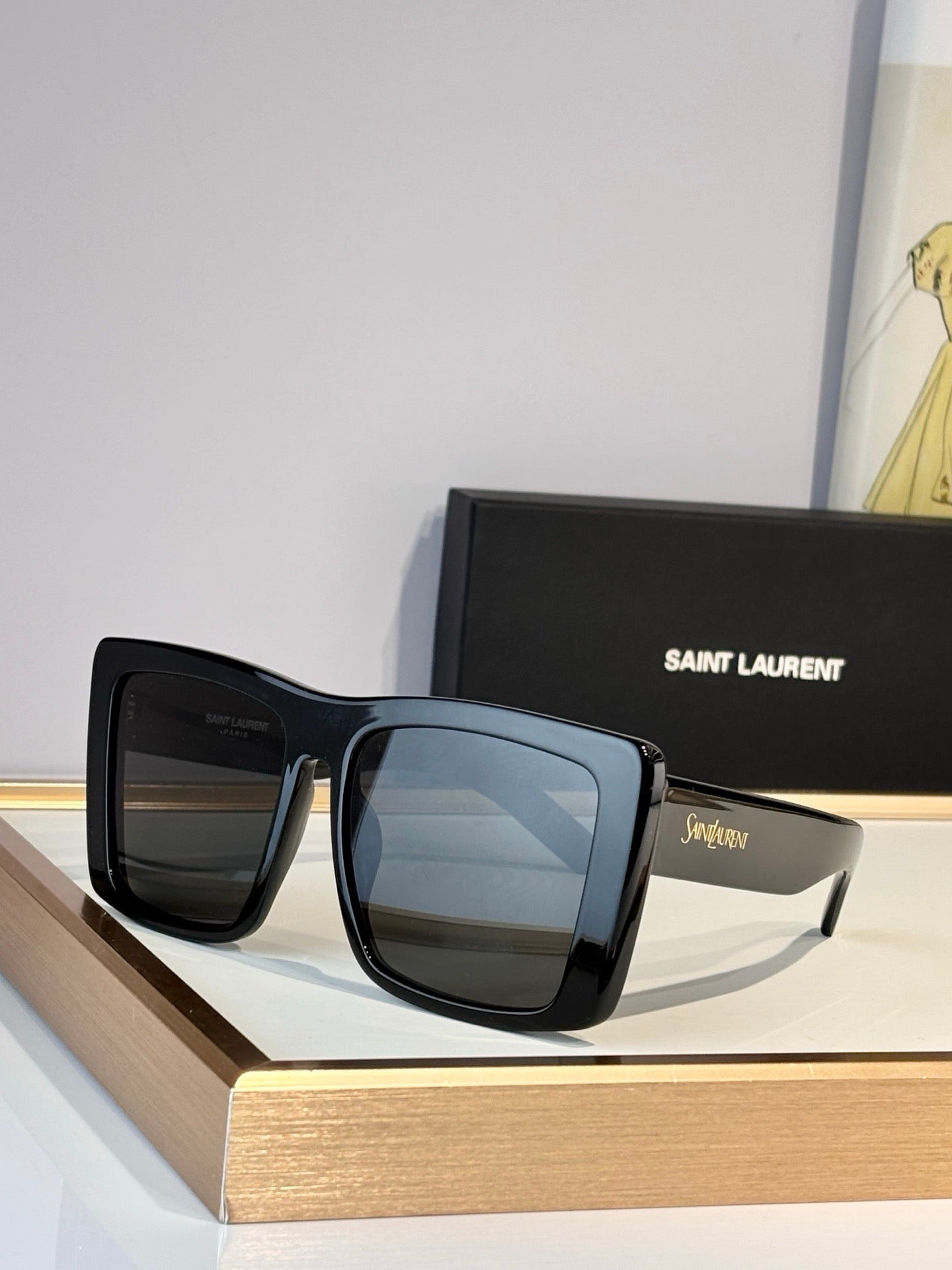 YSL Saint Laurent Sun SL 900 HOWL 001 Sunglasses ✨