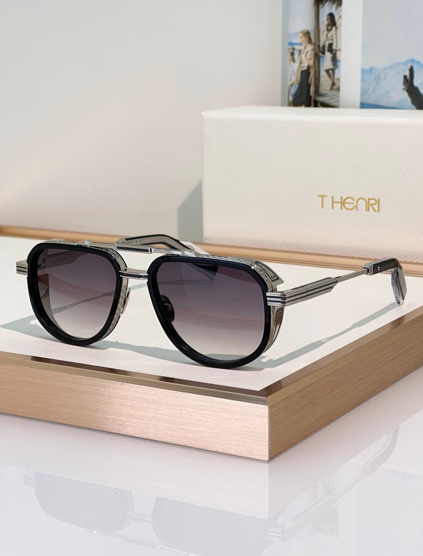 T HENRI NEVERA Eyewear Frame Sunglasses 👑