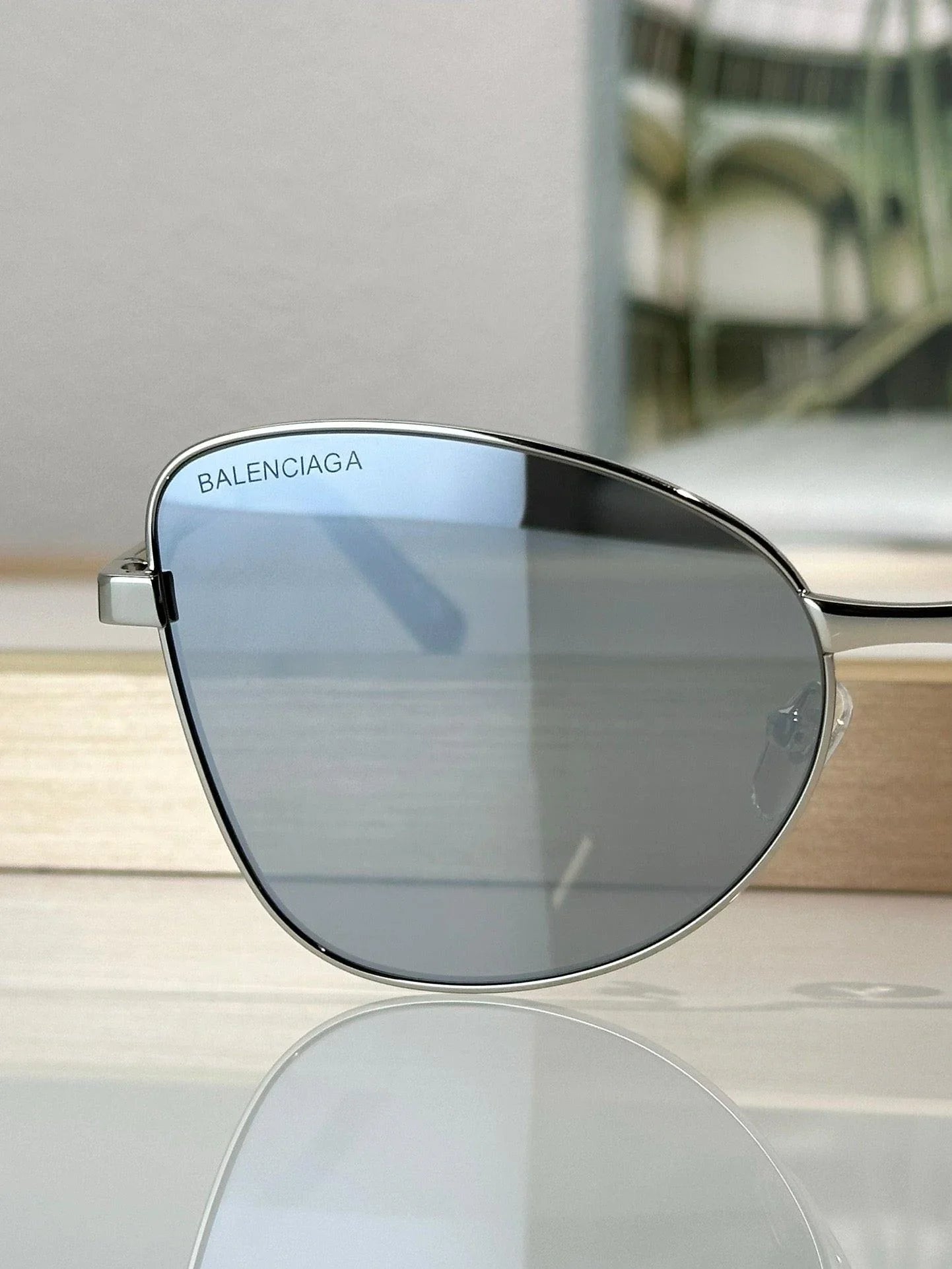 BALENCIAGA BB028O Metal Sunglasses 👽