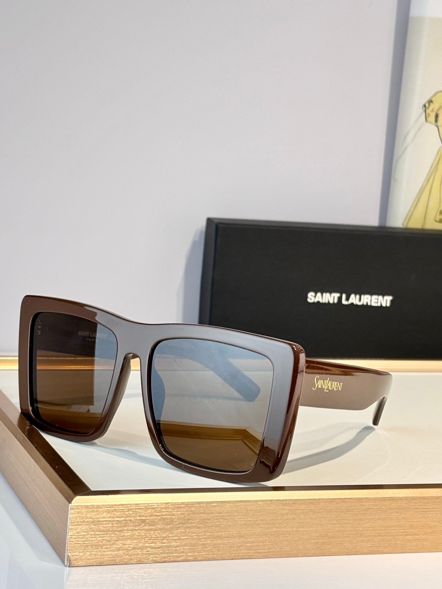 YSL Saint Laurent Sun SL 900 HOWL 001 Sunglasses ✨