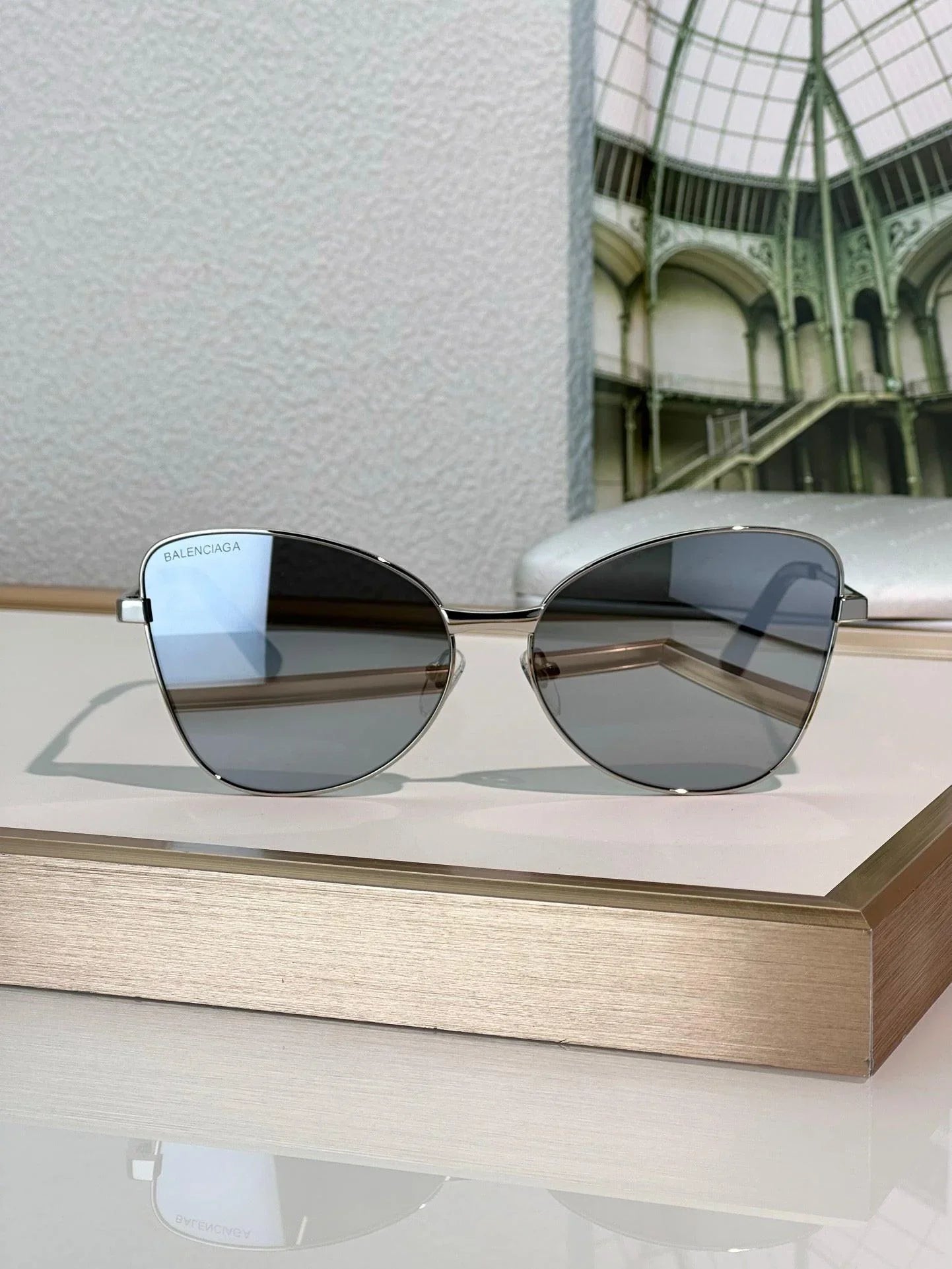 BALENCIAGA BB028O Metal Sunglasses 👽