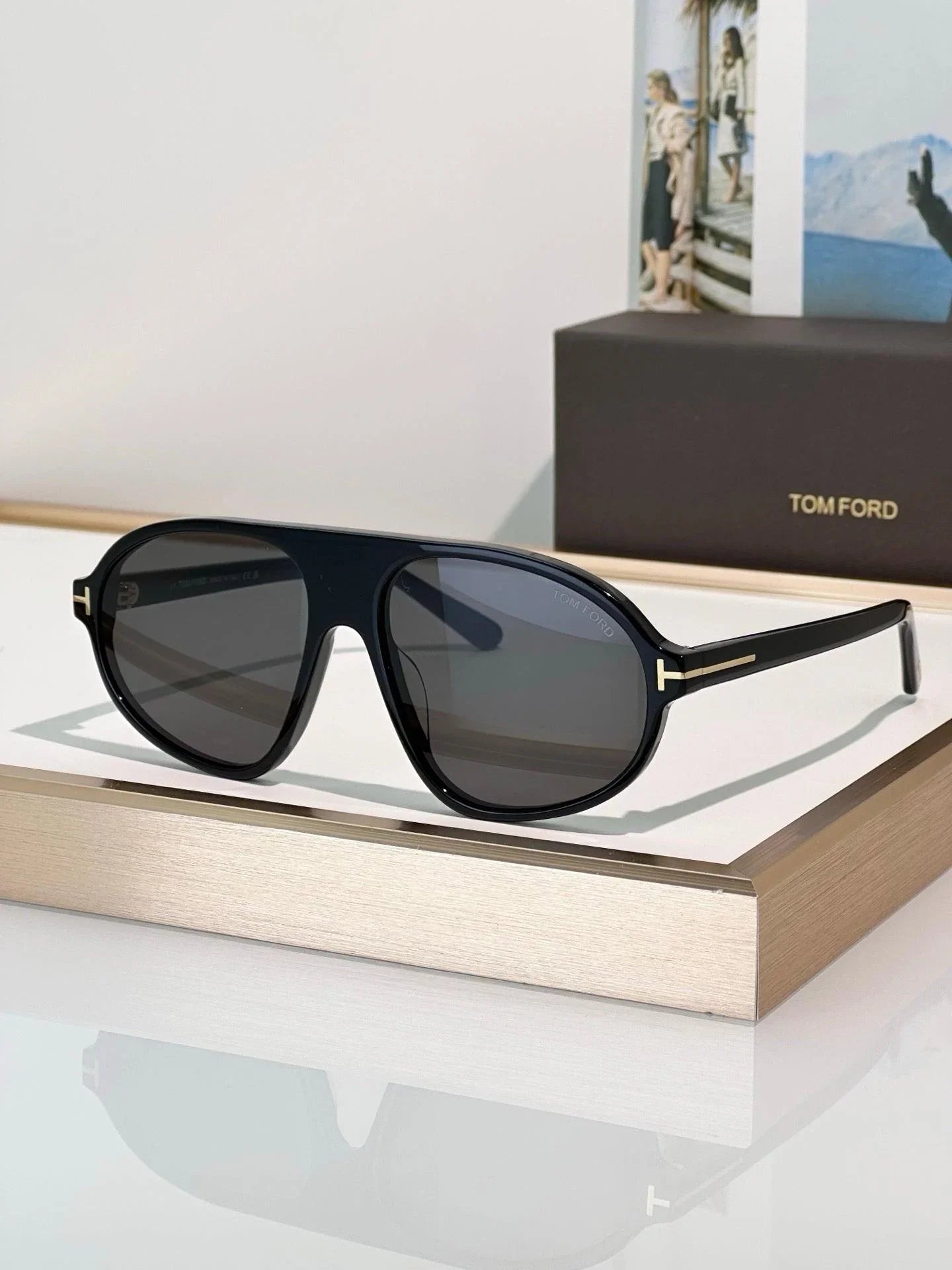 TOM FORD EROL  TF1178 01A Sunglasses 🔱