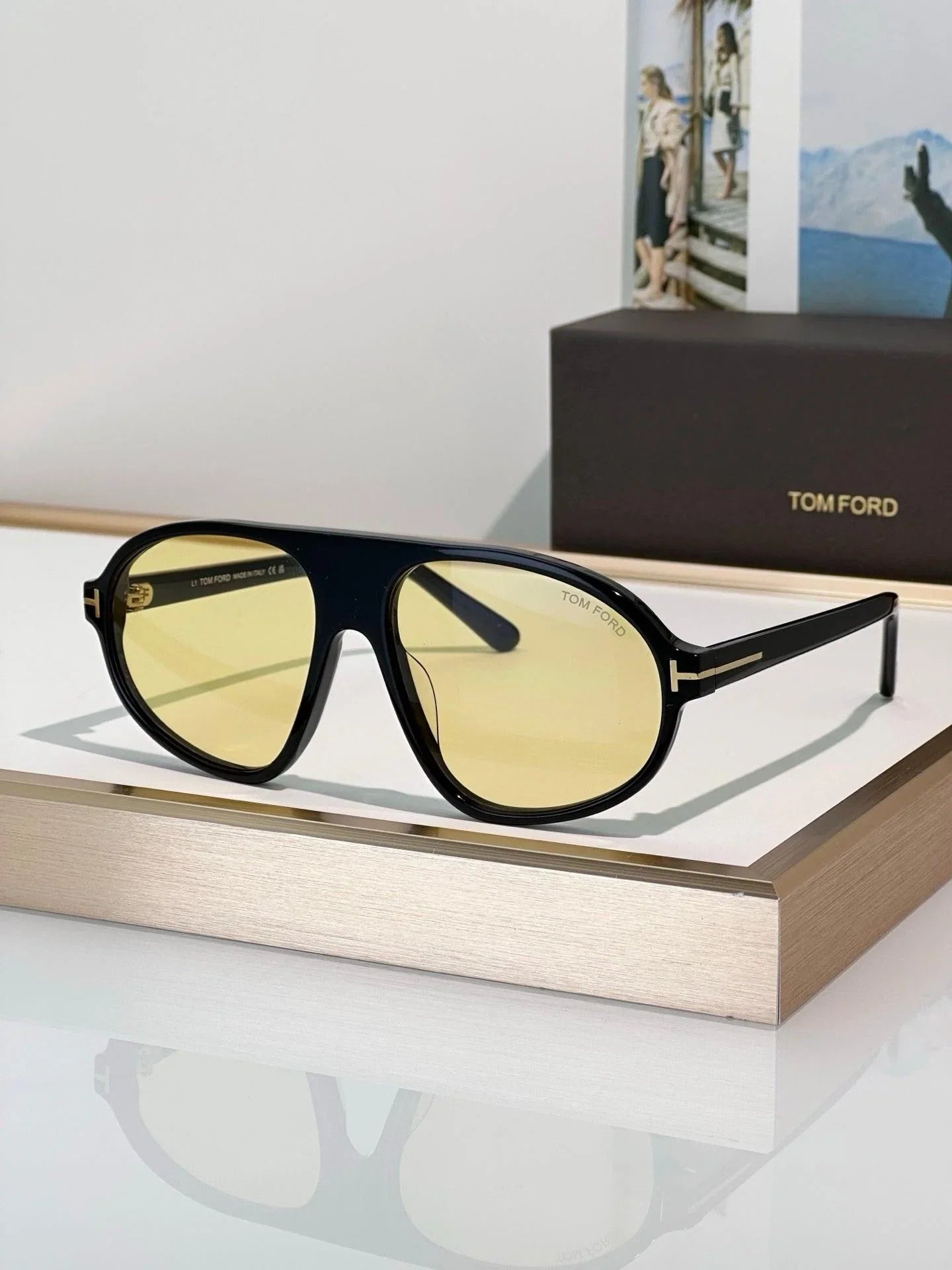 TOM FORD EROL  TF1178 01A Sunglasses 🔱