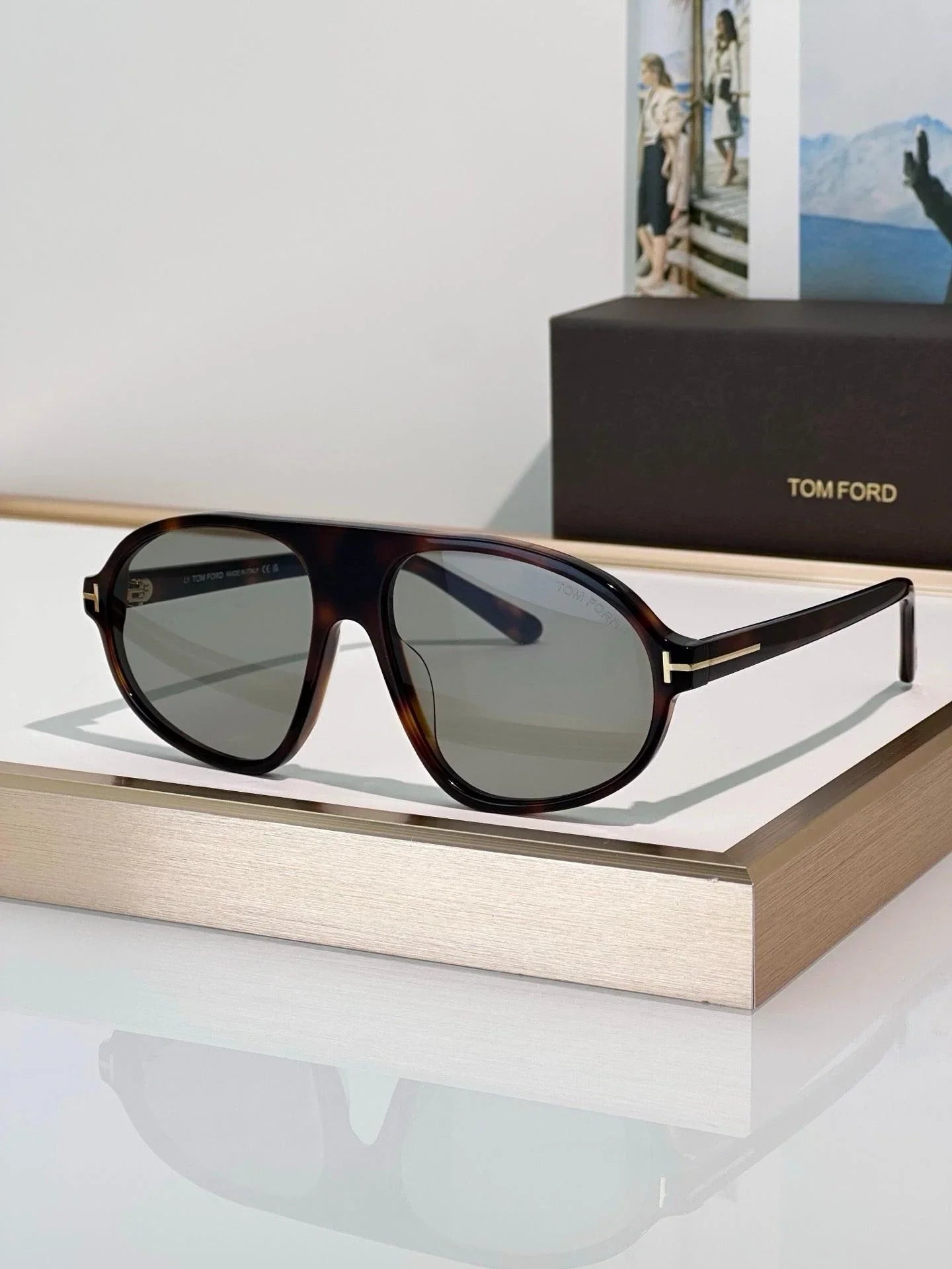 TOM FORD EROL  TF1178 01A Sunglasses 🔱