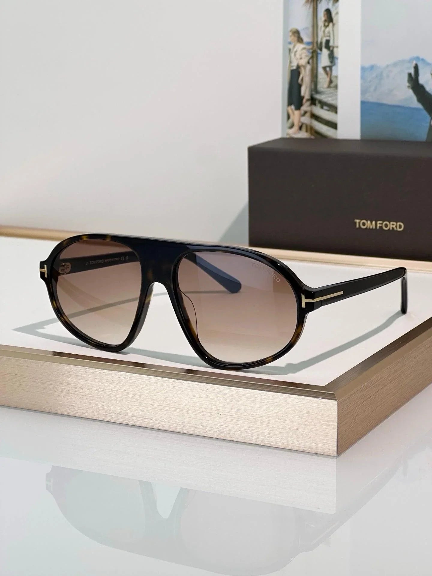 TOM FORD EROL  TF1178 01A Sunglasses 🔱