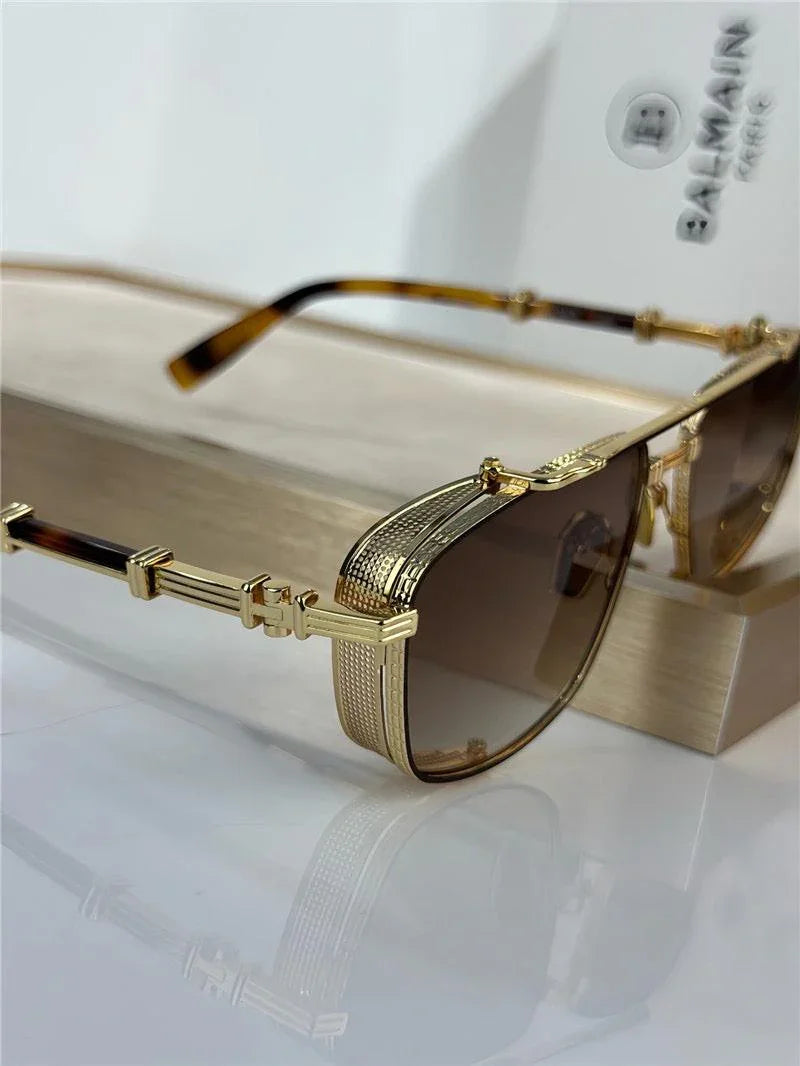 BALMAIN Balmain Brigade-V BPS-142D Unisex Sunglasses✨