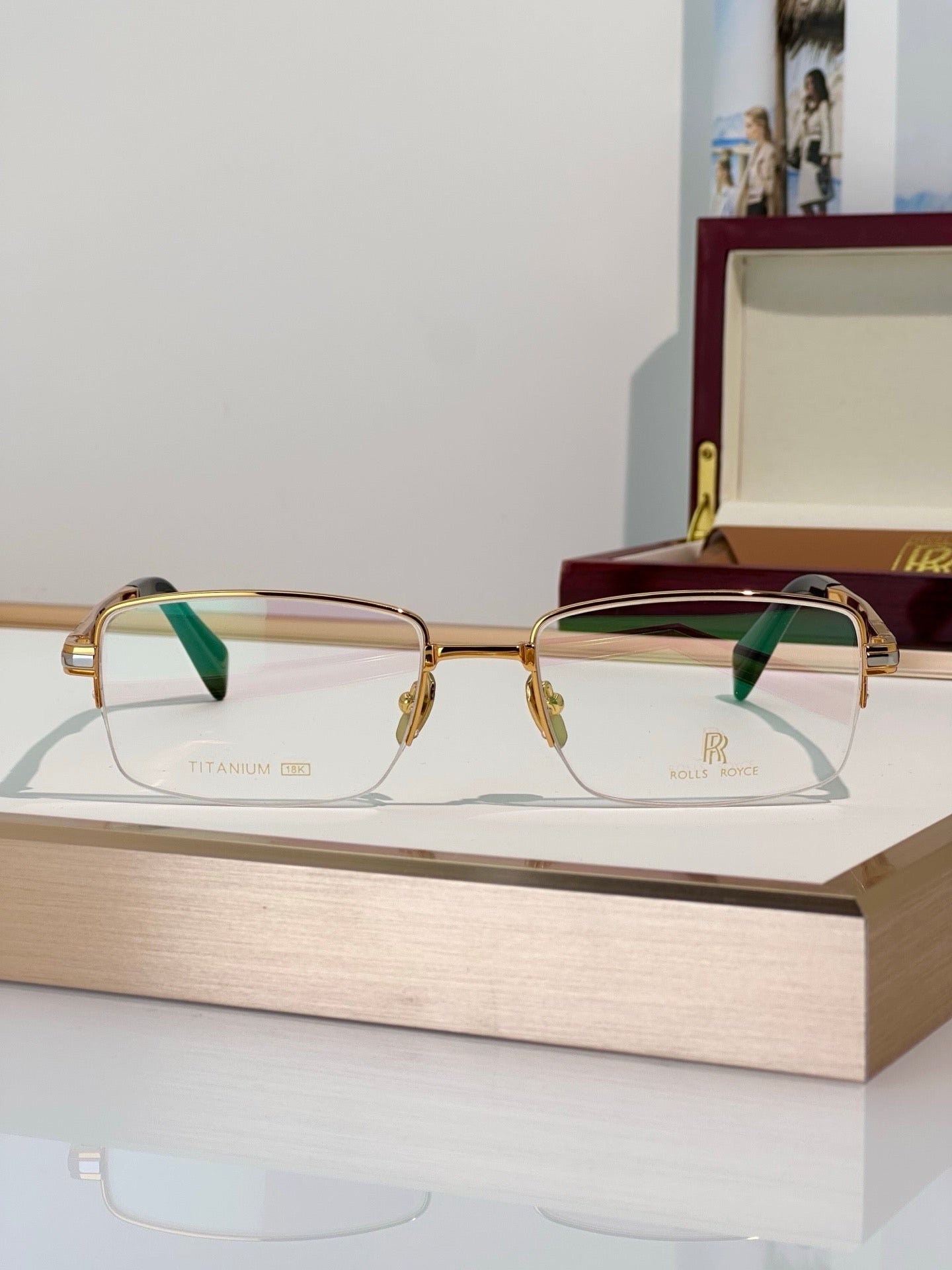 Rolls Royce SS11260 18K plated Rose-Silver-Gold Eyewear  👑