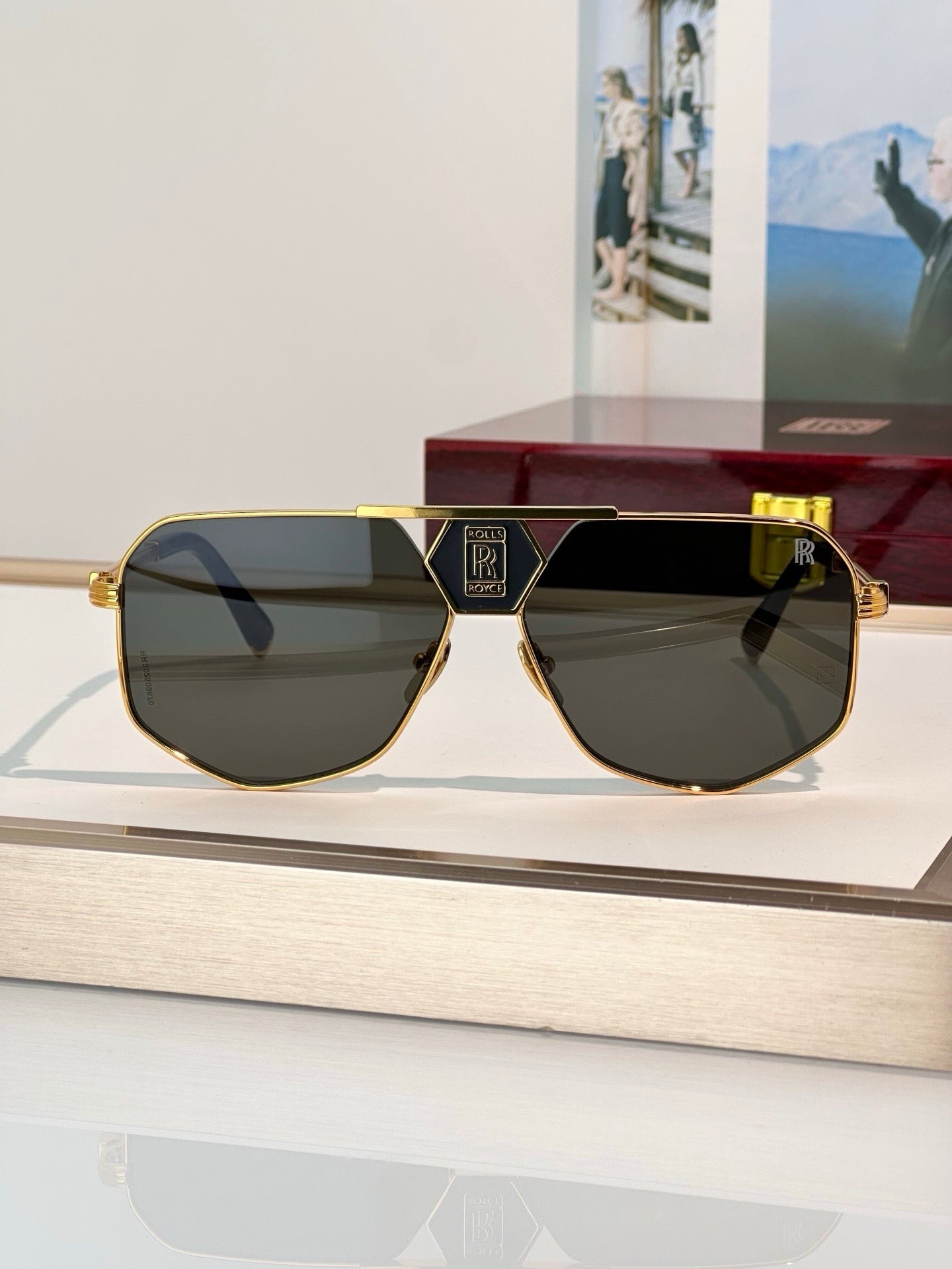 Rolls Royce SS1243 18K plated Rose-Silver-Gold Eyewear  👑