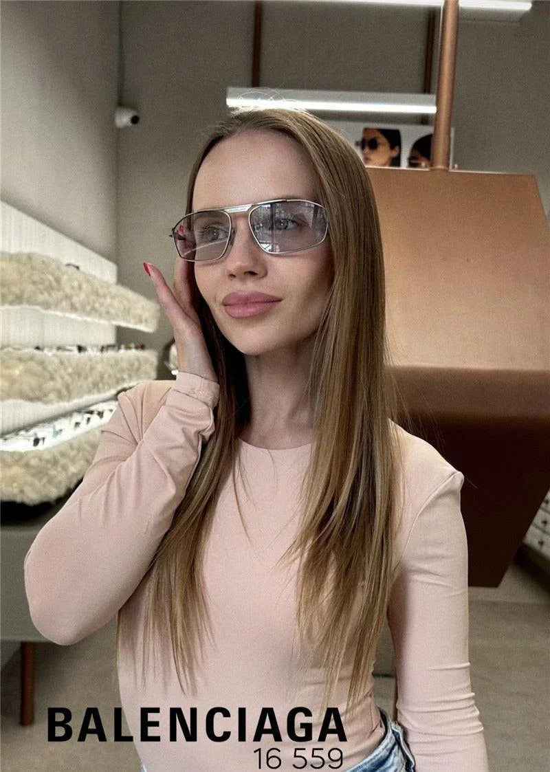 BALENCIAGA BB0416S  BB Logo Sunglasses🖤