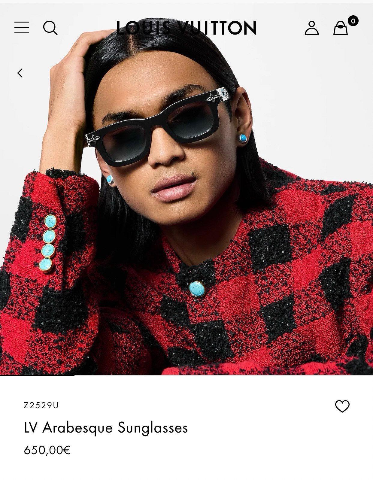 Louis Vuitton Z2556U  LV Arabesque Unisex Sunglasses ✨