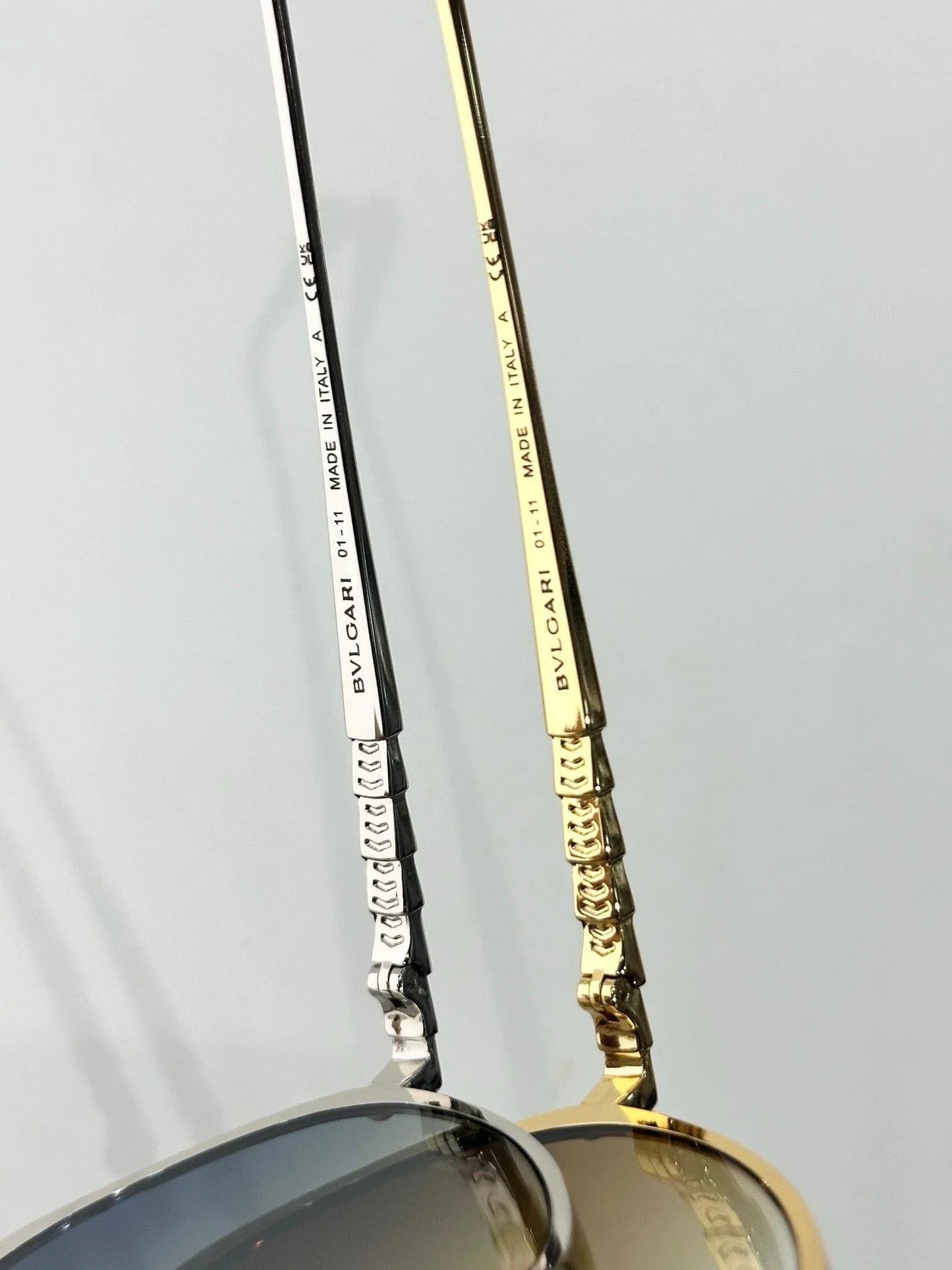 BVLGARI BV40010U Gold Butterfly Metal Sunglasses ✨