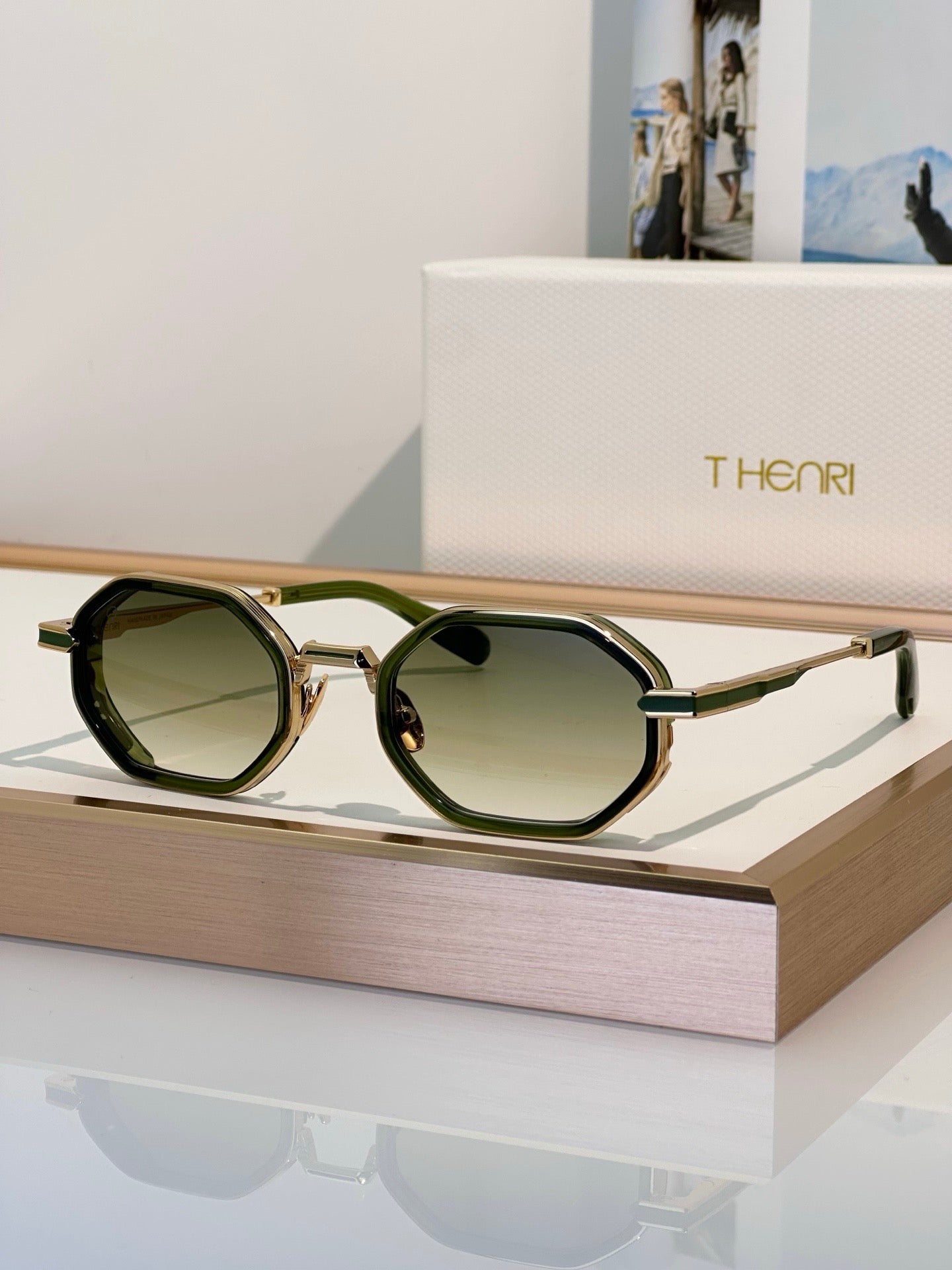 T HENRI SQUADRA Eyewear Frame Sunglasses 👑