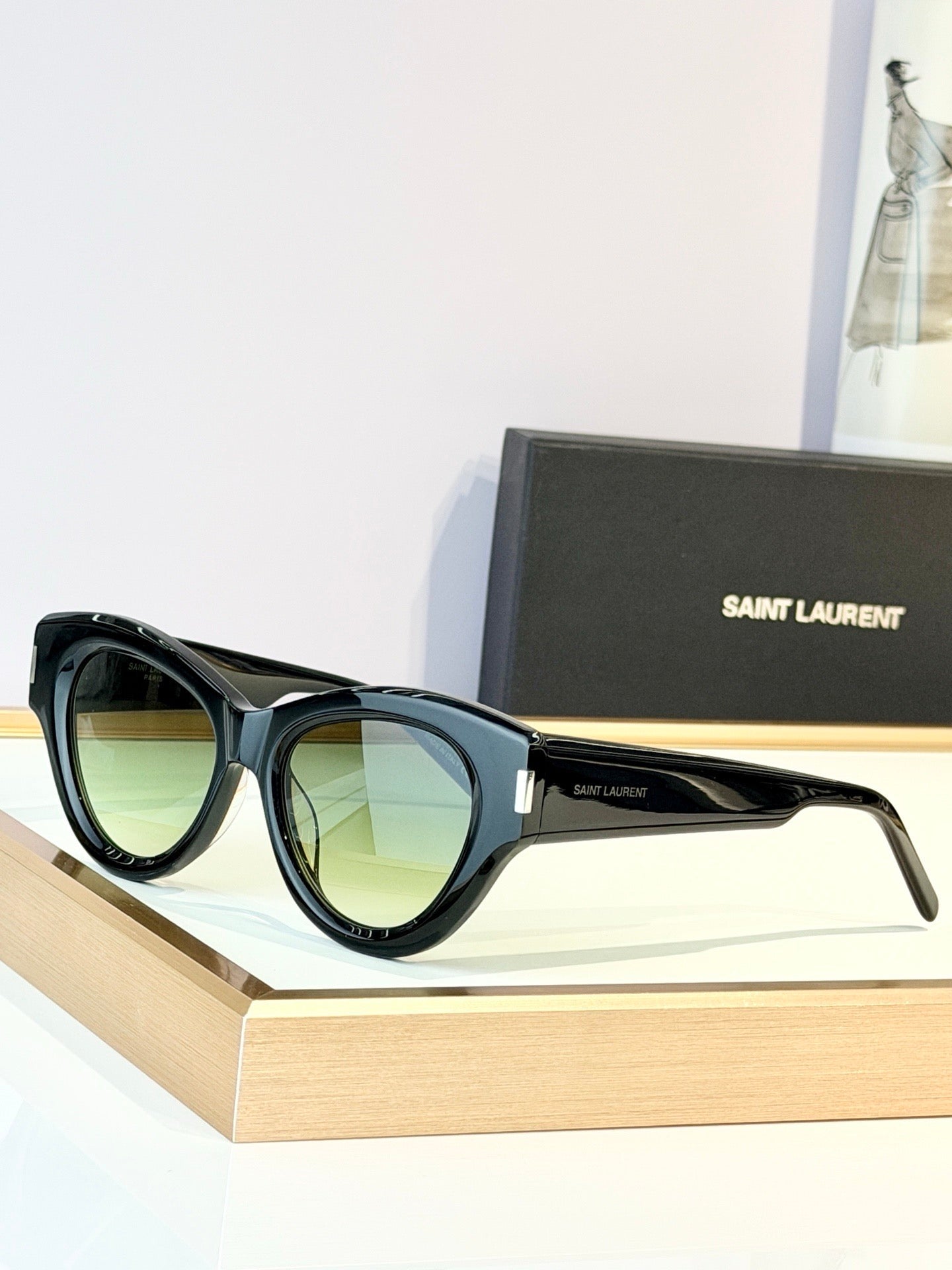 YSL Saint Laurent Sun SL 506 001 Sunglasses ✨