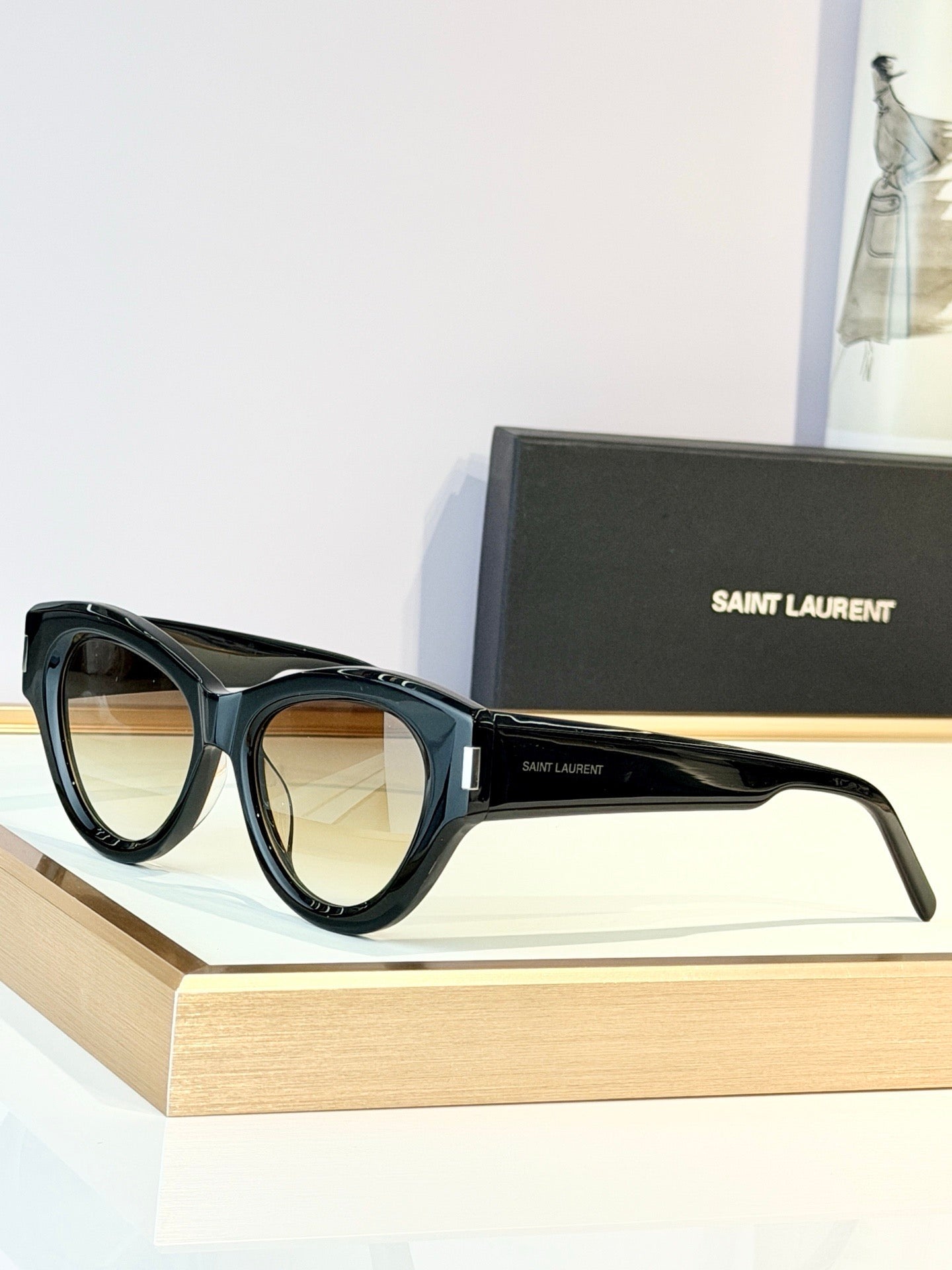YSL Saint Laurent Sun SL 506 001 Sunglasses ✨