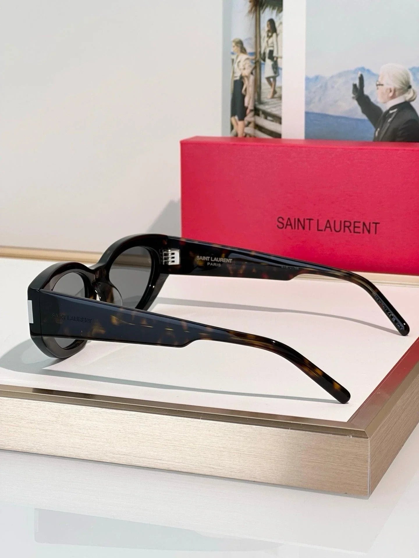 Saint Laurent Sun SL 638 001 - As Seen On Sofia Richie Women's Sunglasses✨