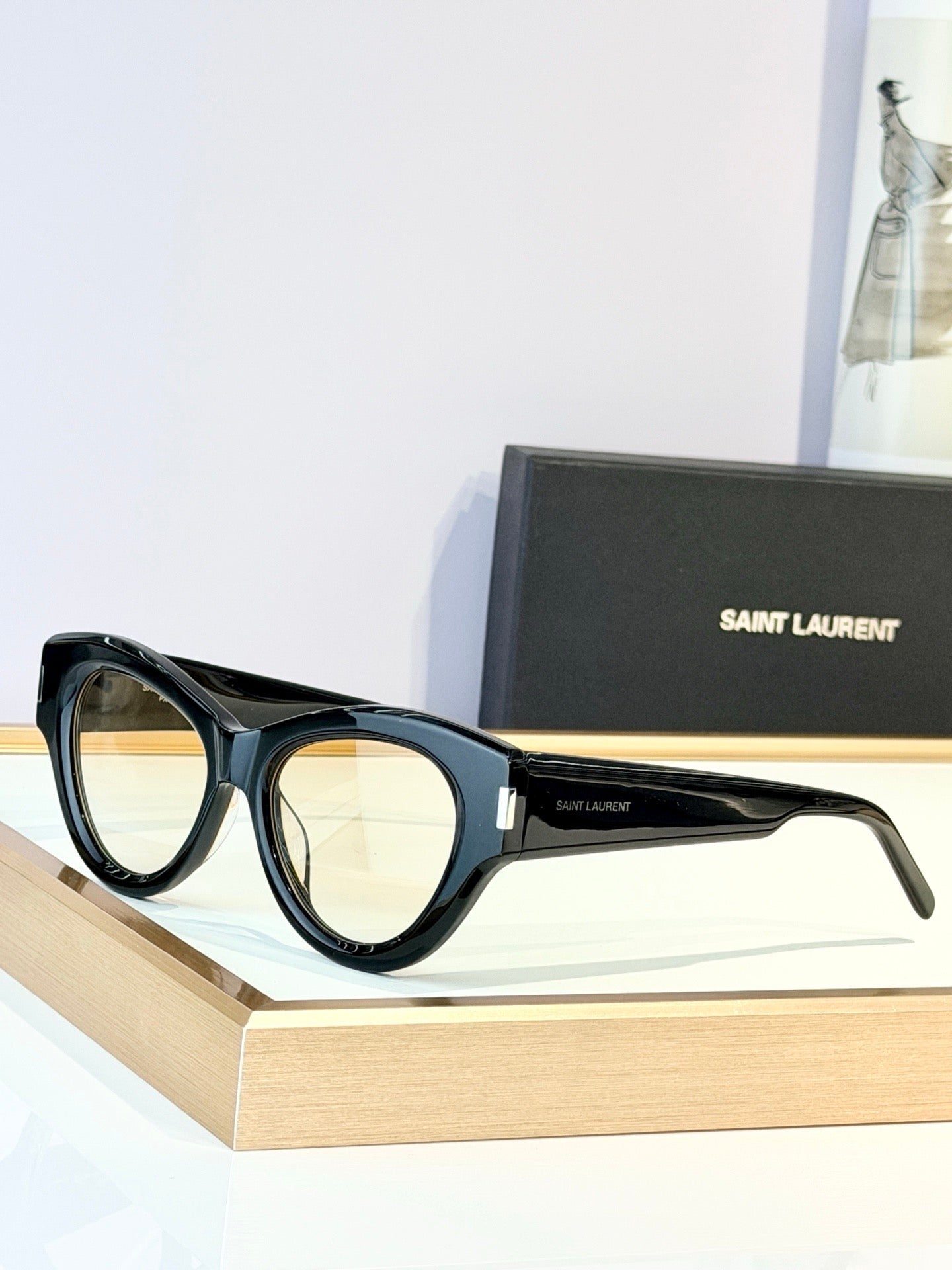 YSL Saint Laurent Sun SL 506 001 Sunglasses ✨