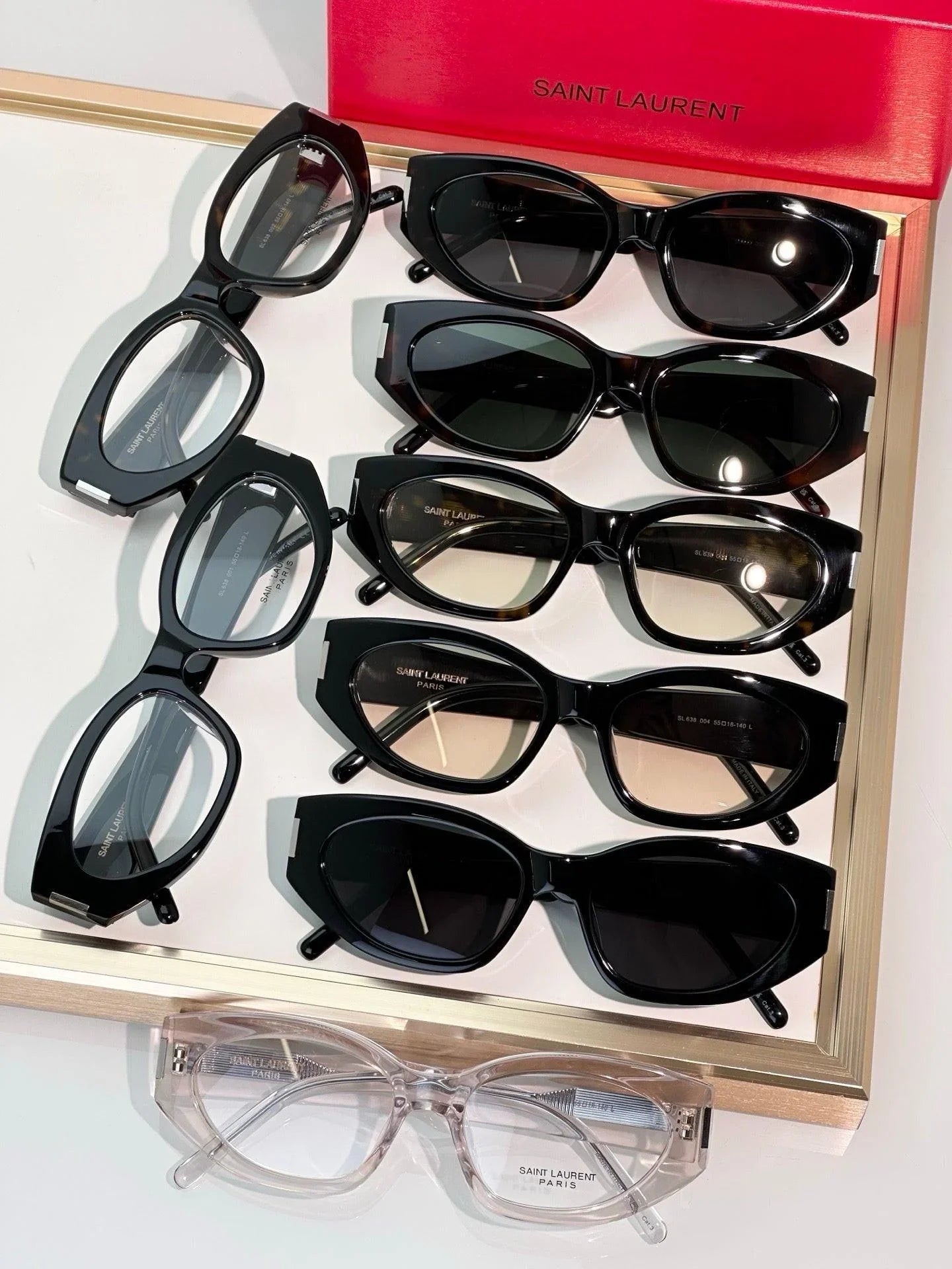 Saint Laurent Sun SL 638 001 - As Seen On Sofia Richie Women's Sunglasses✨