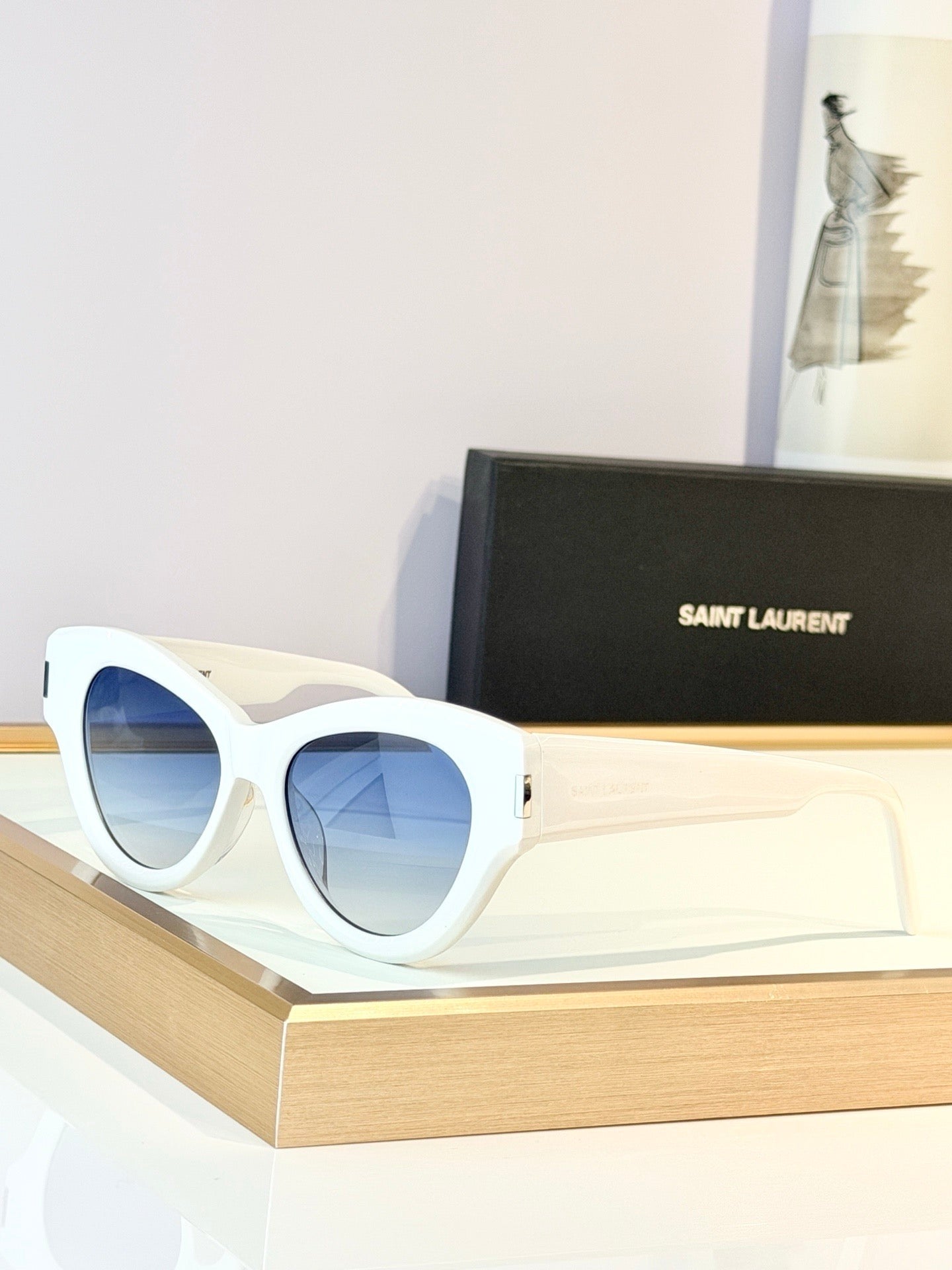 YSL Saint Laurent Sun SL 506 001 Sunglasses ✨