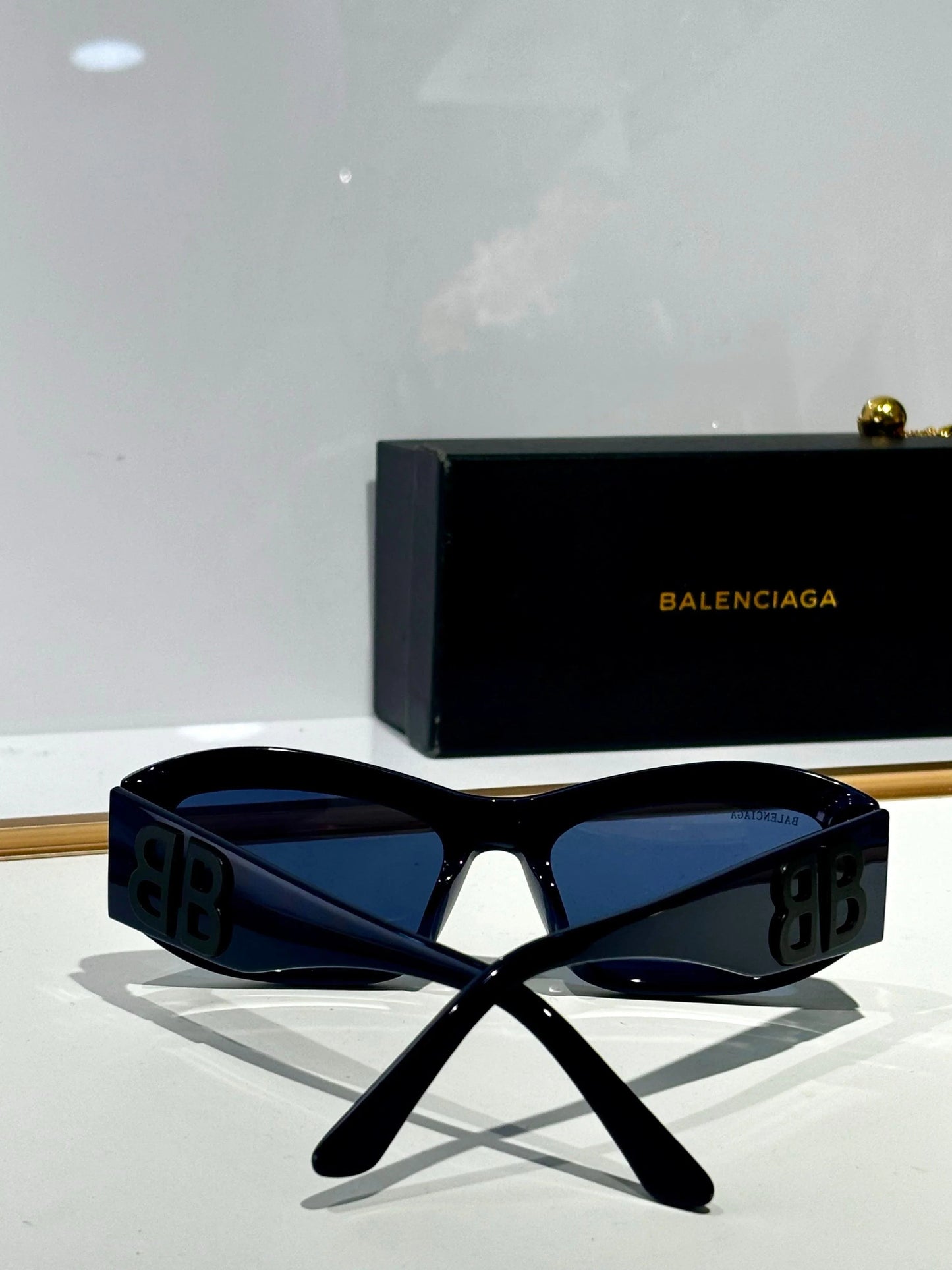 BALENCIAGA BB0397SK BB Logo Sunglasses🖤