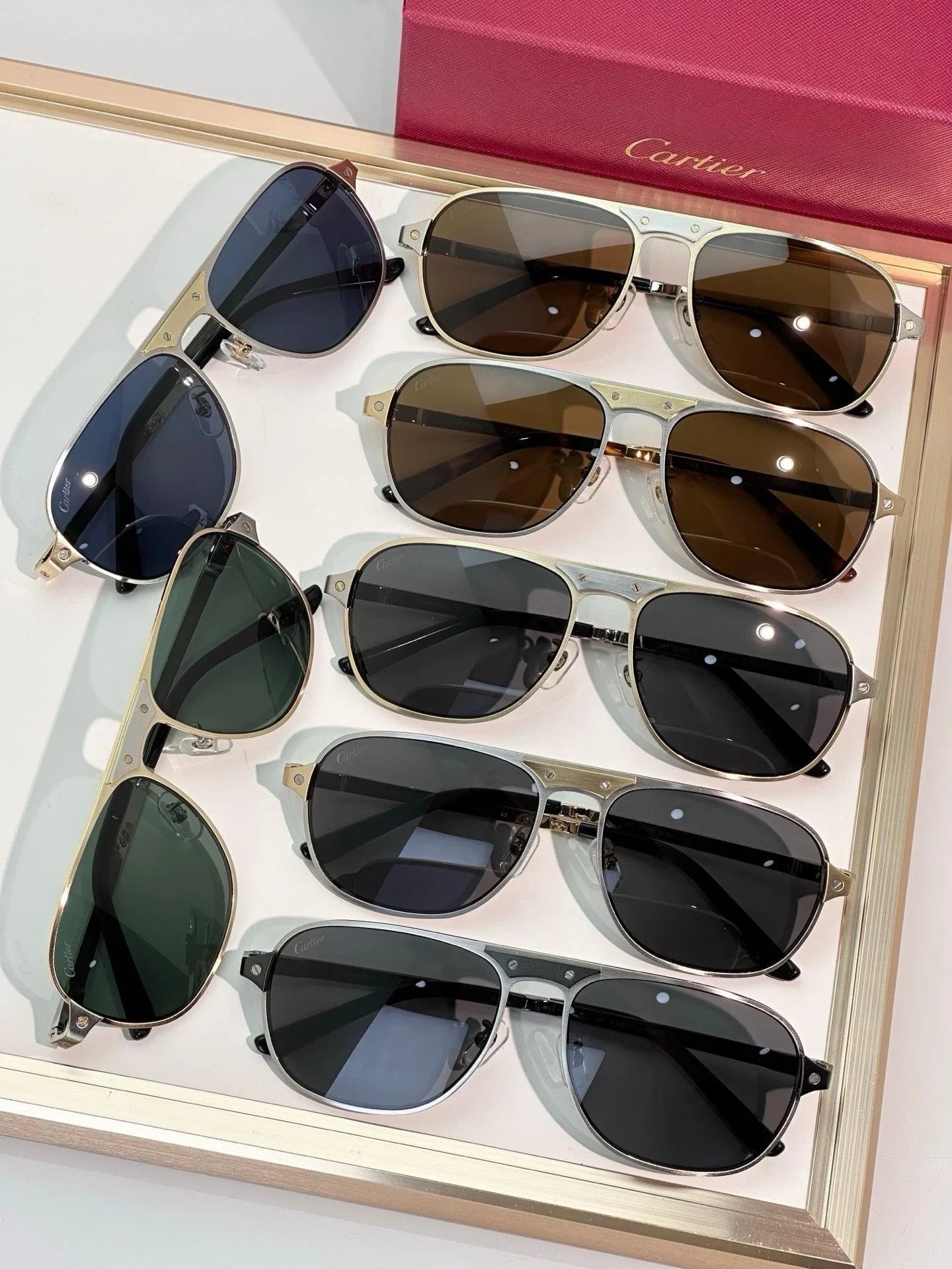 Cartier CT0532S 002 Première de Cartier Sunglasses NEW 🐆