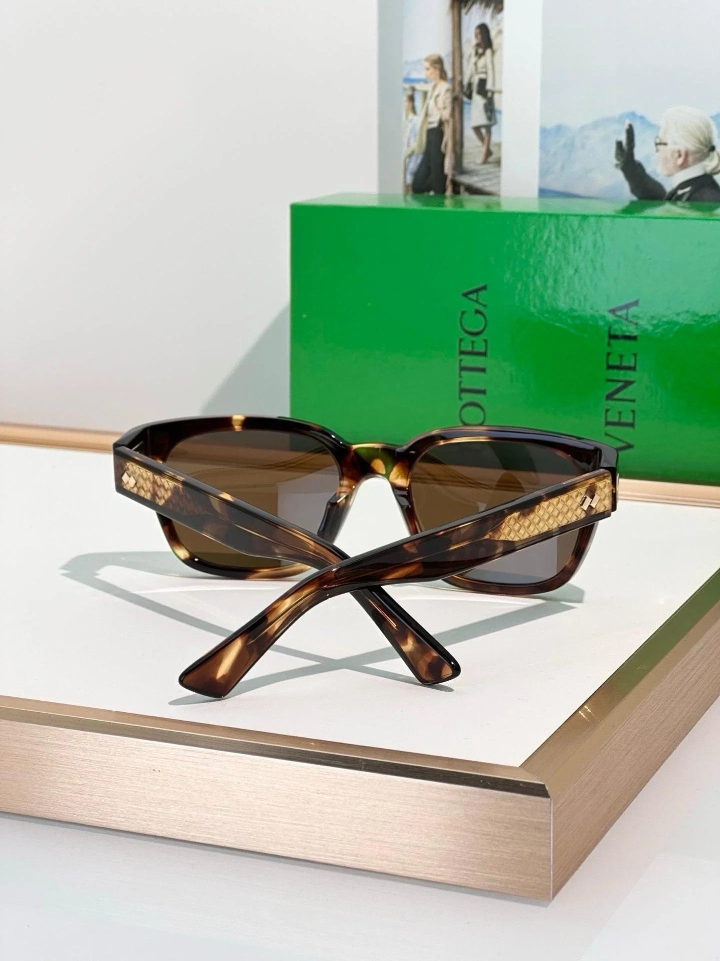 BOTTEGA VENETA RBV1400S Acetate Sunglasses💚