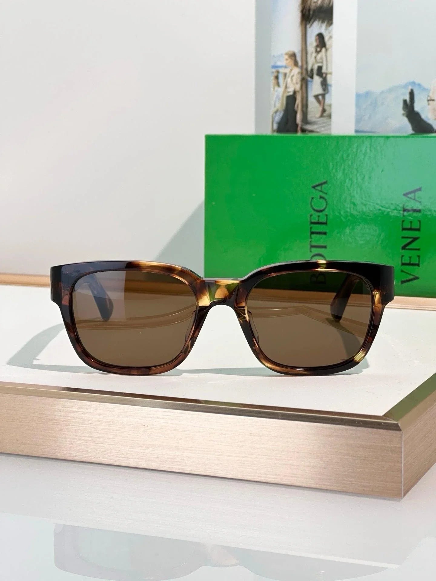 BOTTEGA VENETA RBV1400S Acetate Sunglasses💚
