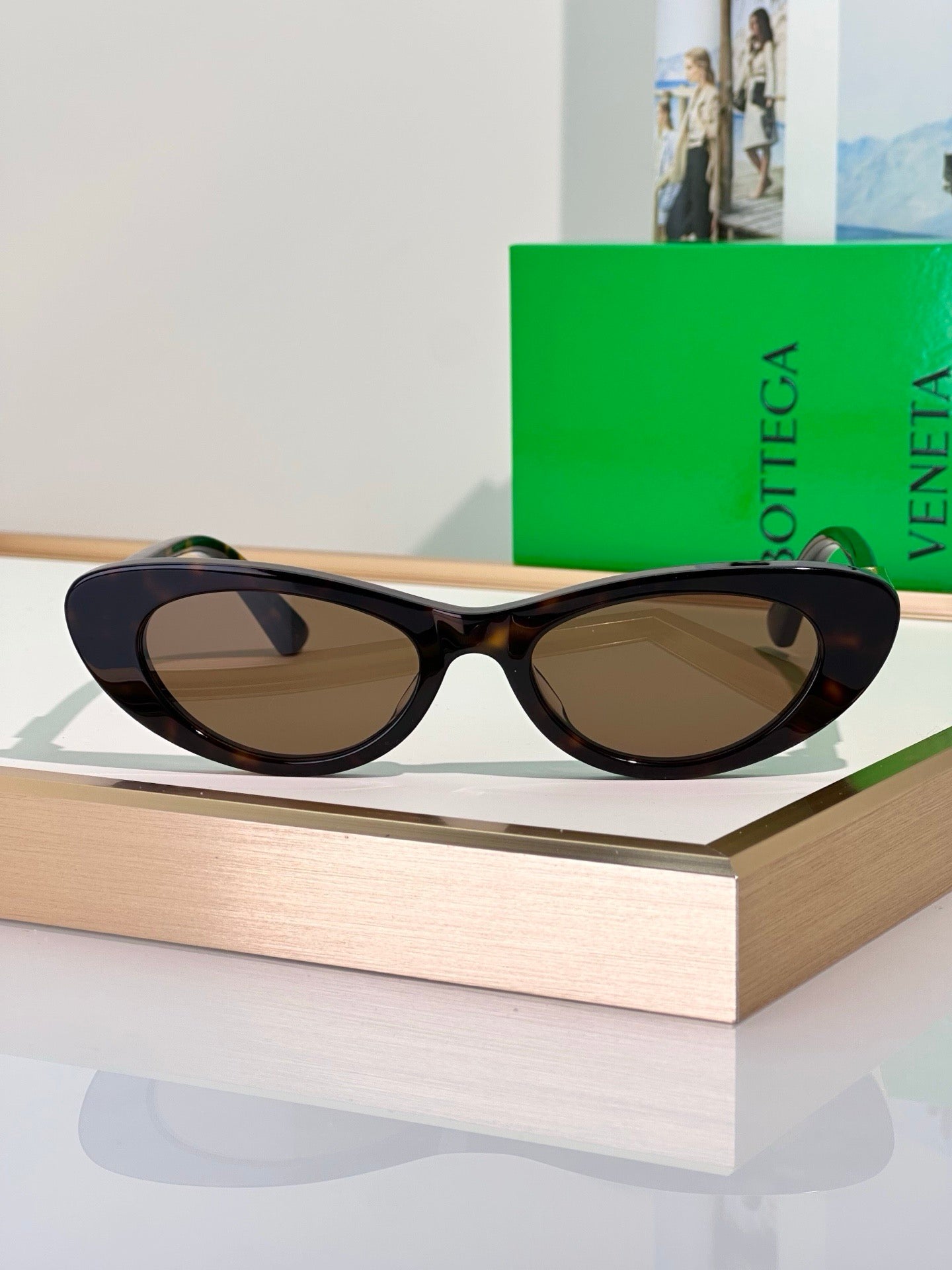 BOTTEGA VENETA BV1447S 001 Sunglasses💚