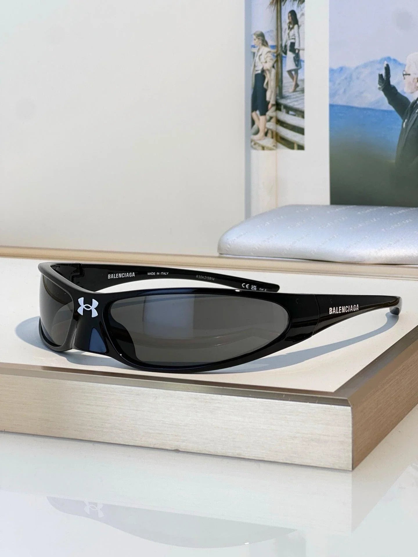 BALENCIAGA   BB0383S-001 - UNISEX PANTOS  Sunglasses🖤