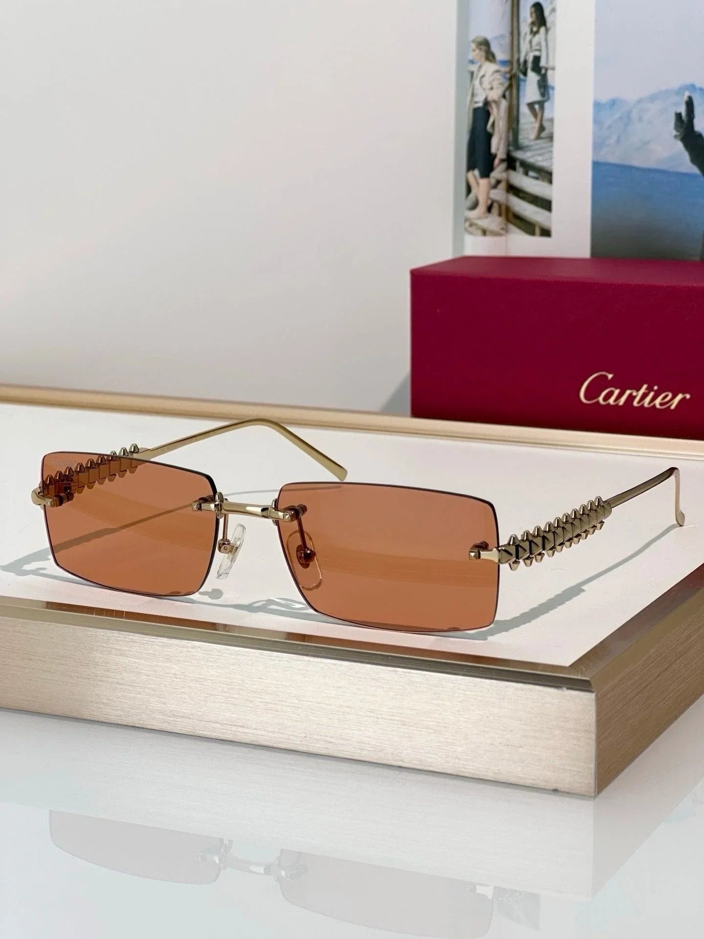 Cartier Exception  Motif CT0604S 004 Sunglasses 🐆