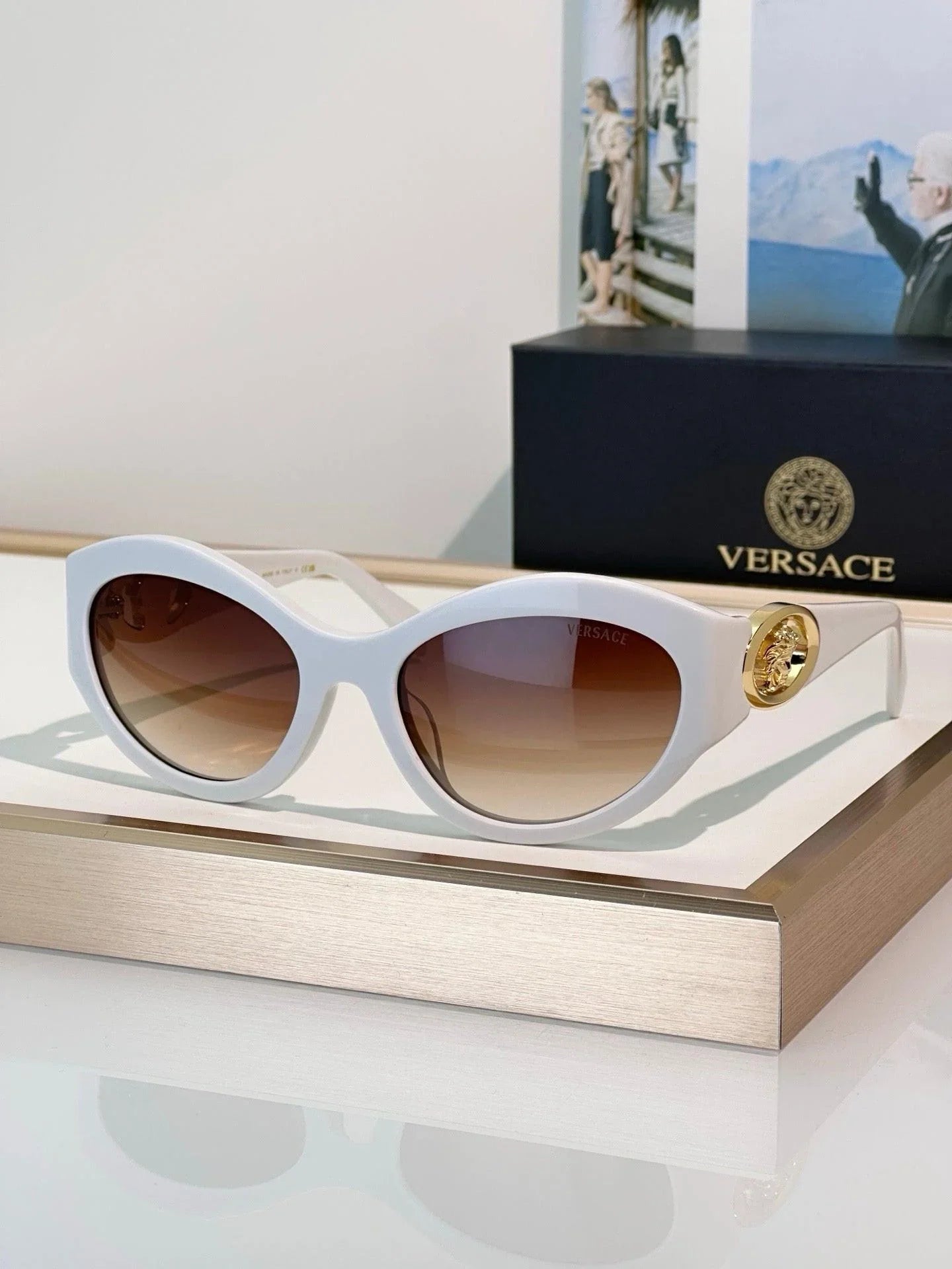 VERSACE 4485 GB1/87 Sunglasses  ✨