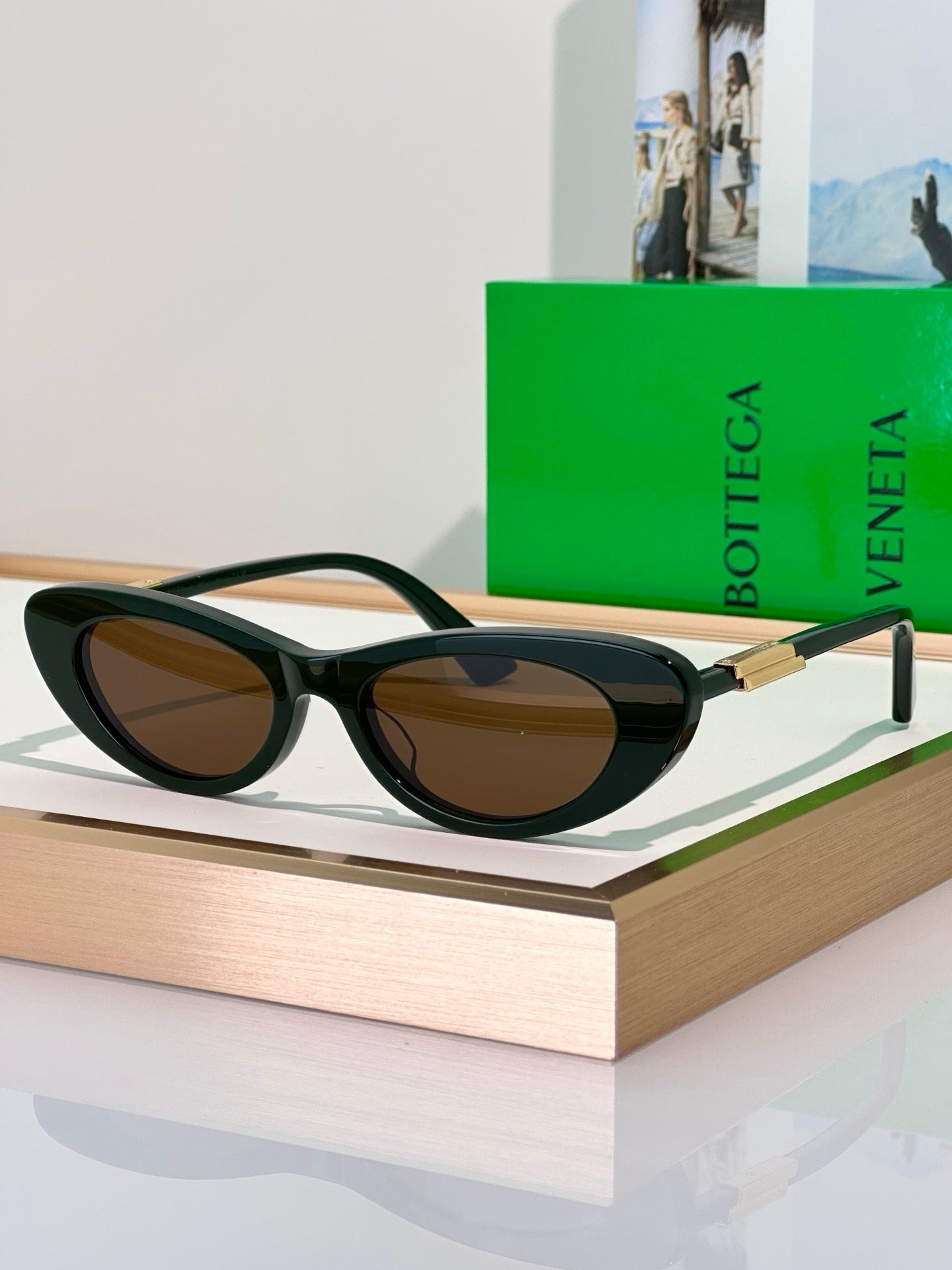BOTTEGA VENETA BV1447S 001 Sunglasses💚