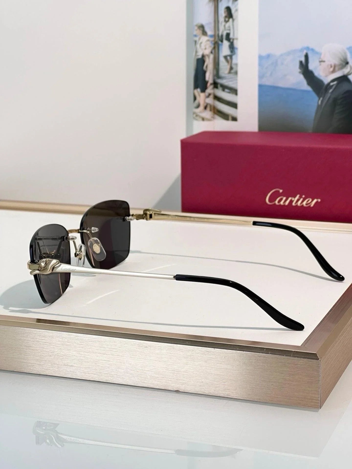 Cartier Exception CT0522O Sunglasses 🐆