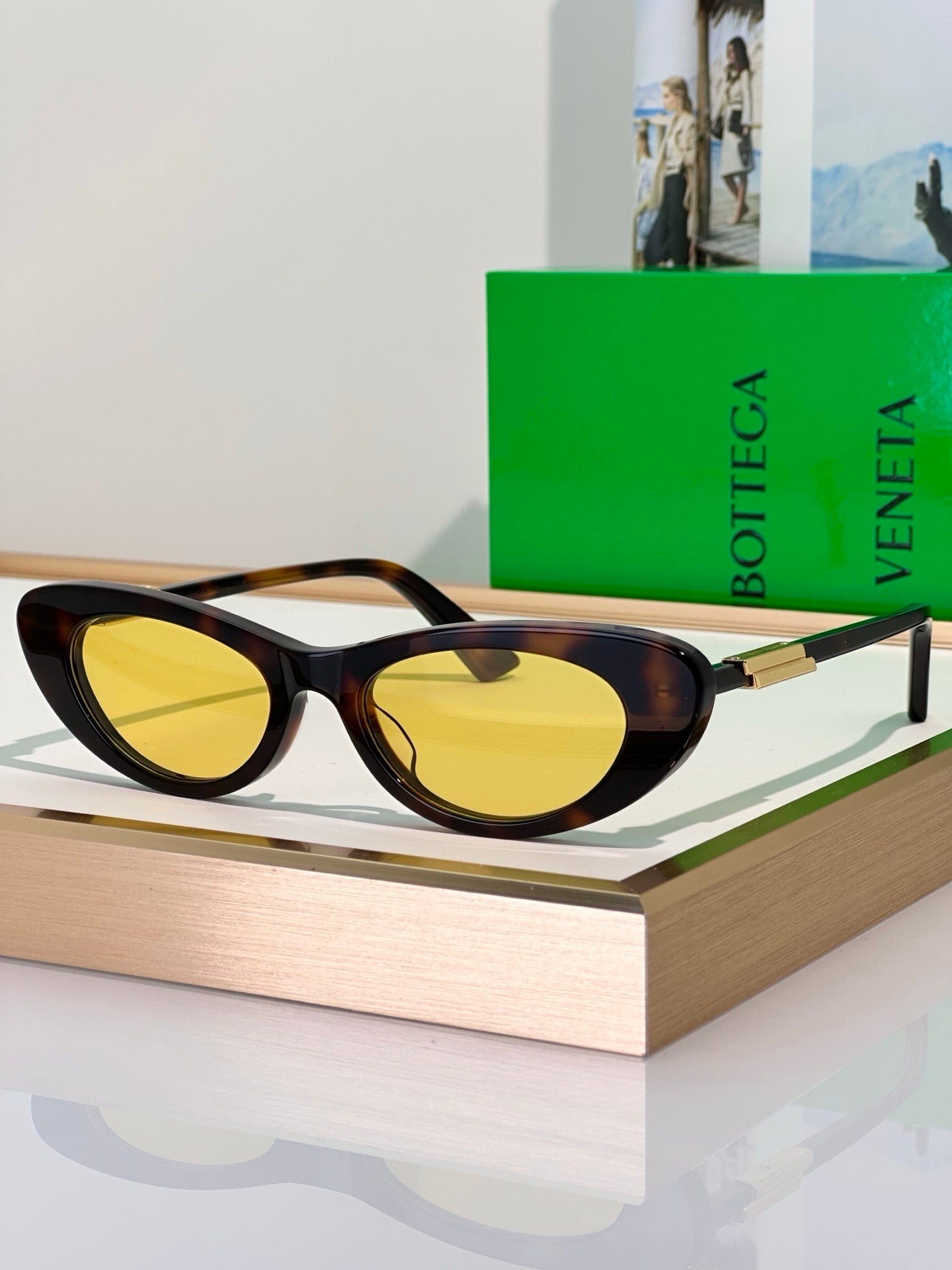 BOTTEGA VENETA BV1447S 001 Sunglasses💚