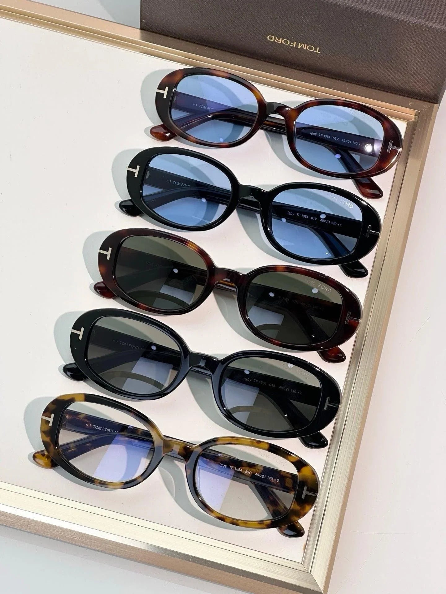 TOM FORD  Iggy TF1364 52N  As seen on KYLE Sunglasses🔱