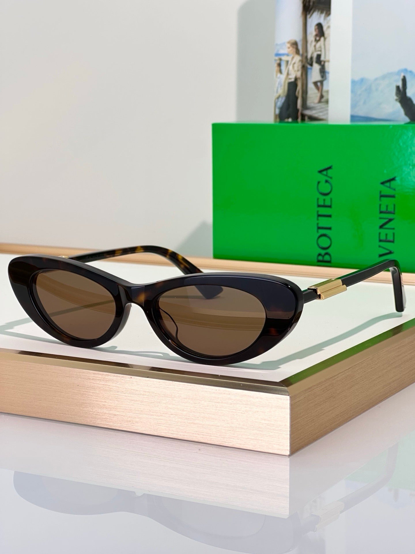 BOTTEGA VENETA BV1447S 001 Sunglasses💚