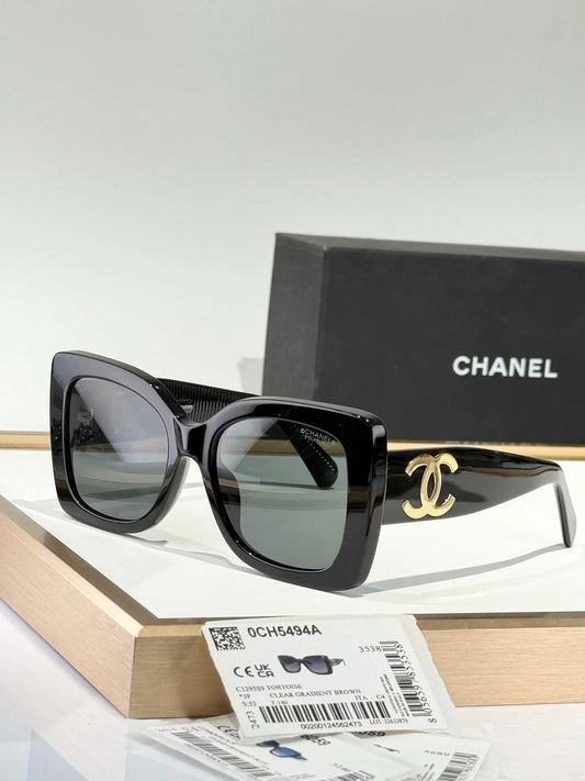 - CHANEL 5494 CC Square Sunglasses CH 5494 🖤