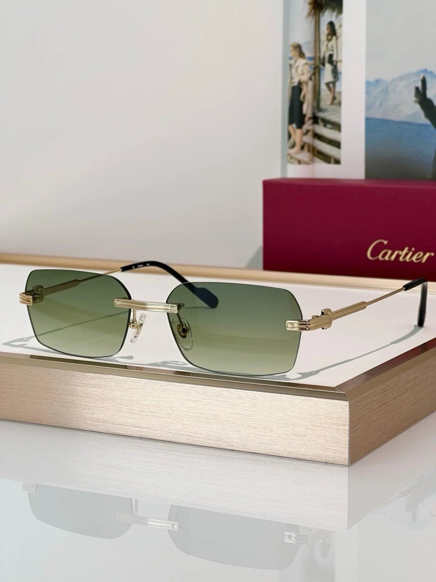 Cartier CT0271 S Unisex Sunglasses 🐆 - NEW $1600 retail price