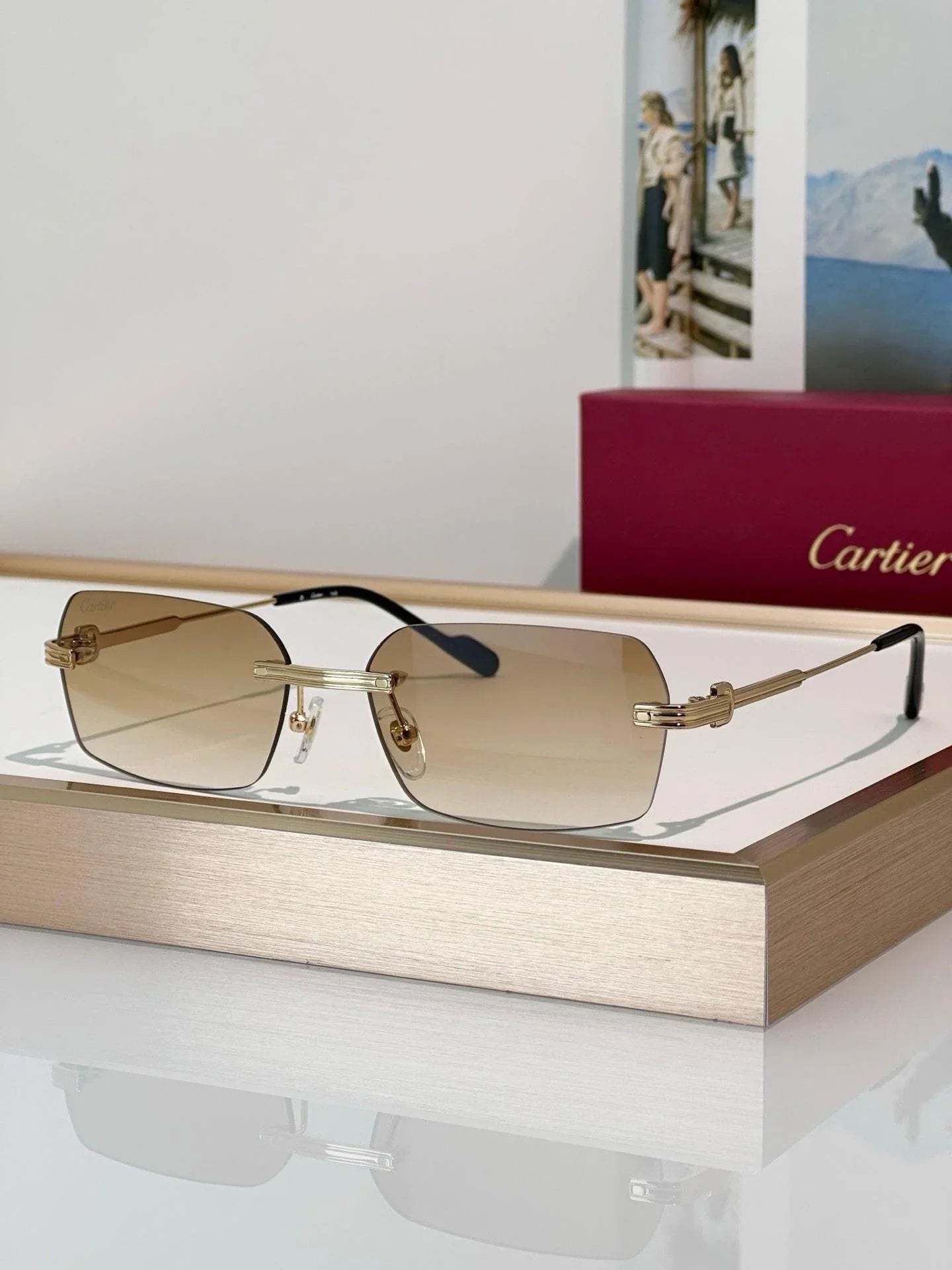 Cartier CT0271 S Unisex Sunglasses 🐆 - NEW $1600 retail price