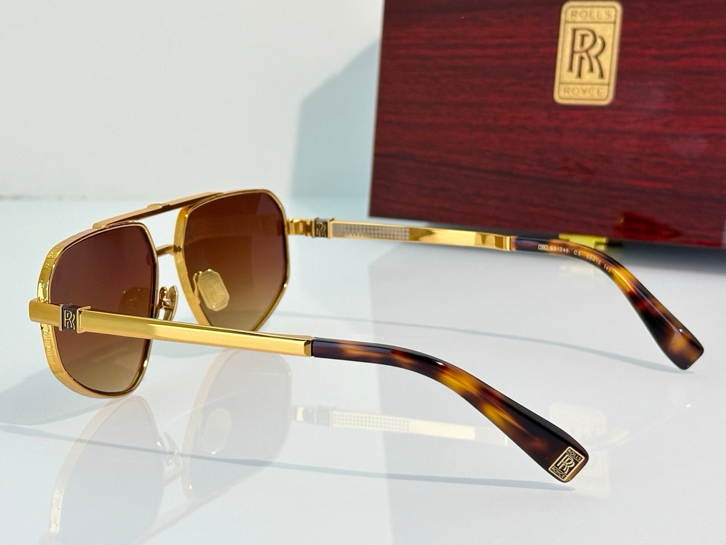 Rolls Royce SS1246 18K plated Rose-Silver-Gold Eyewear  👑