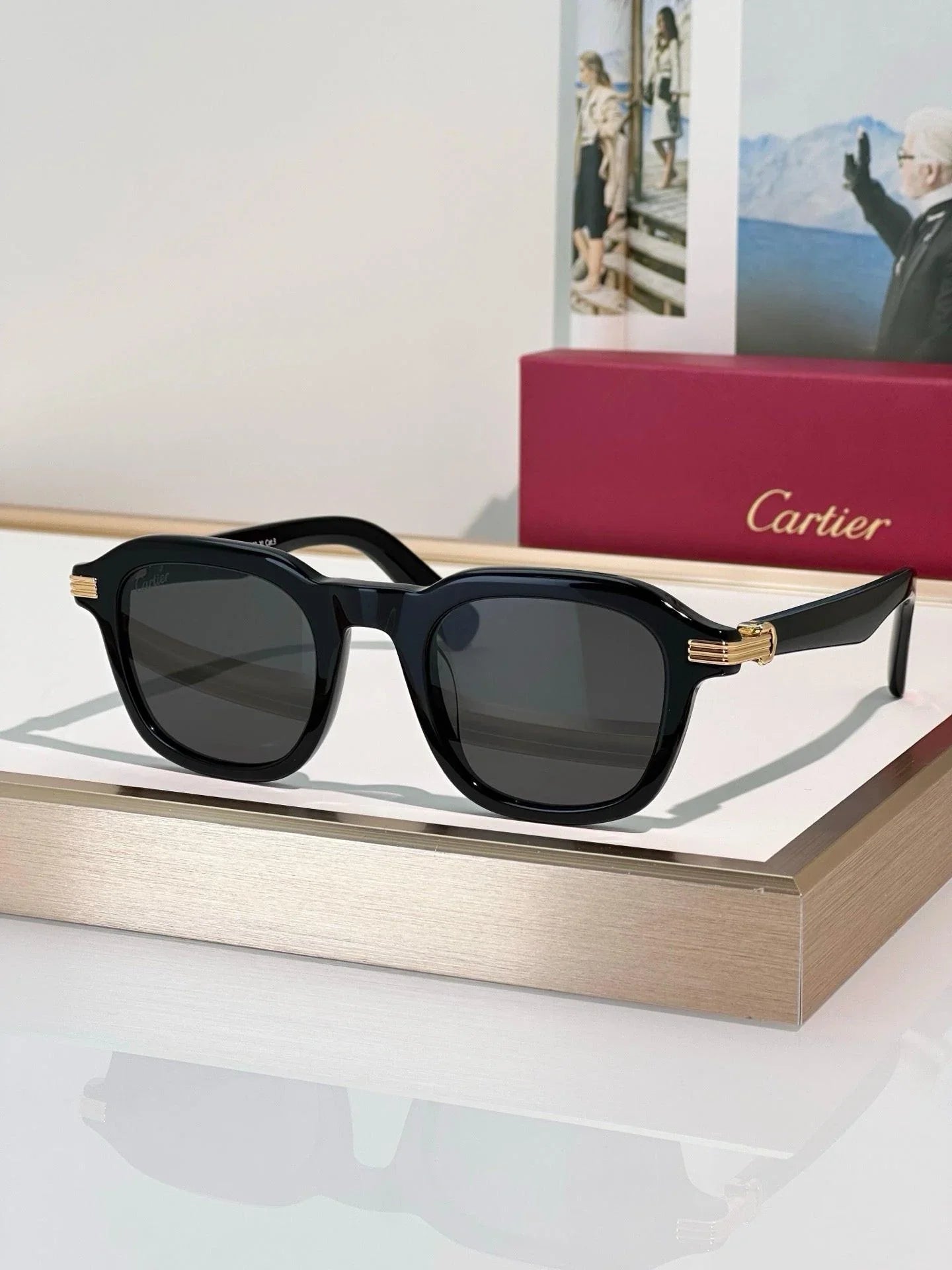 Cartier CT0536S 002 Sunglasses 🐆