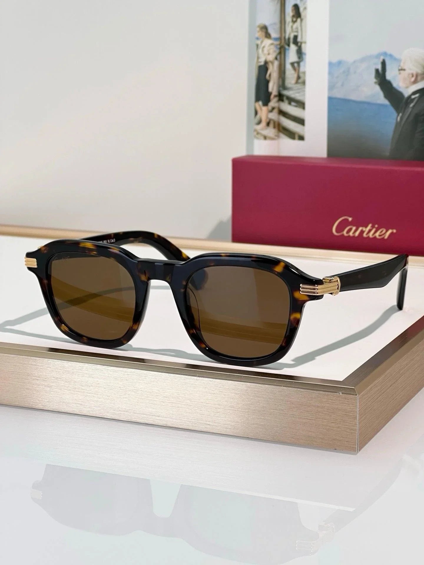 Cartier CT0536S 002 Sunglasses 🐆