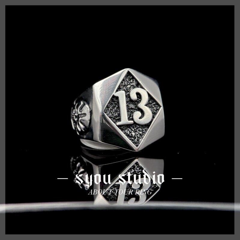 Syou 1% Logo Titanium Steel Ring