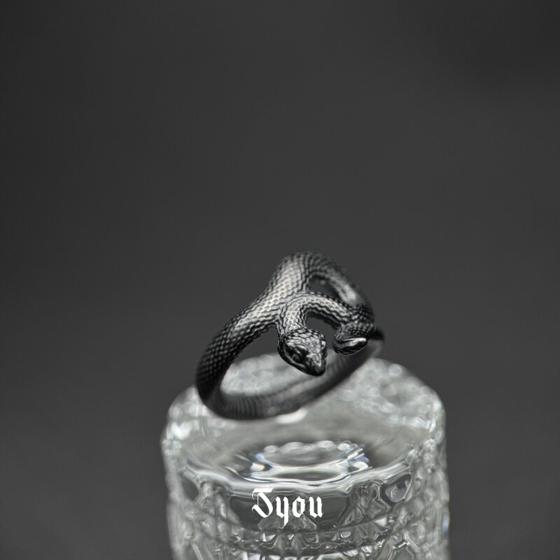 Syou Serpentine titanium steel ring
