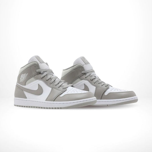 Air Jordan 1 Mid College Grey White