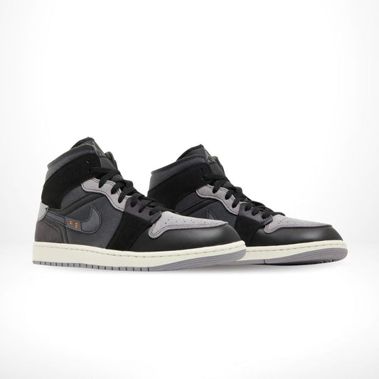 Air Jordan 1 Mid Craft Inside Out Grey Black
