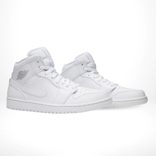 Air Jordan 1 Retro Mid White Pure Platinum